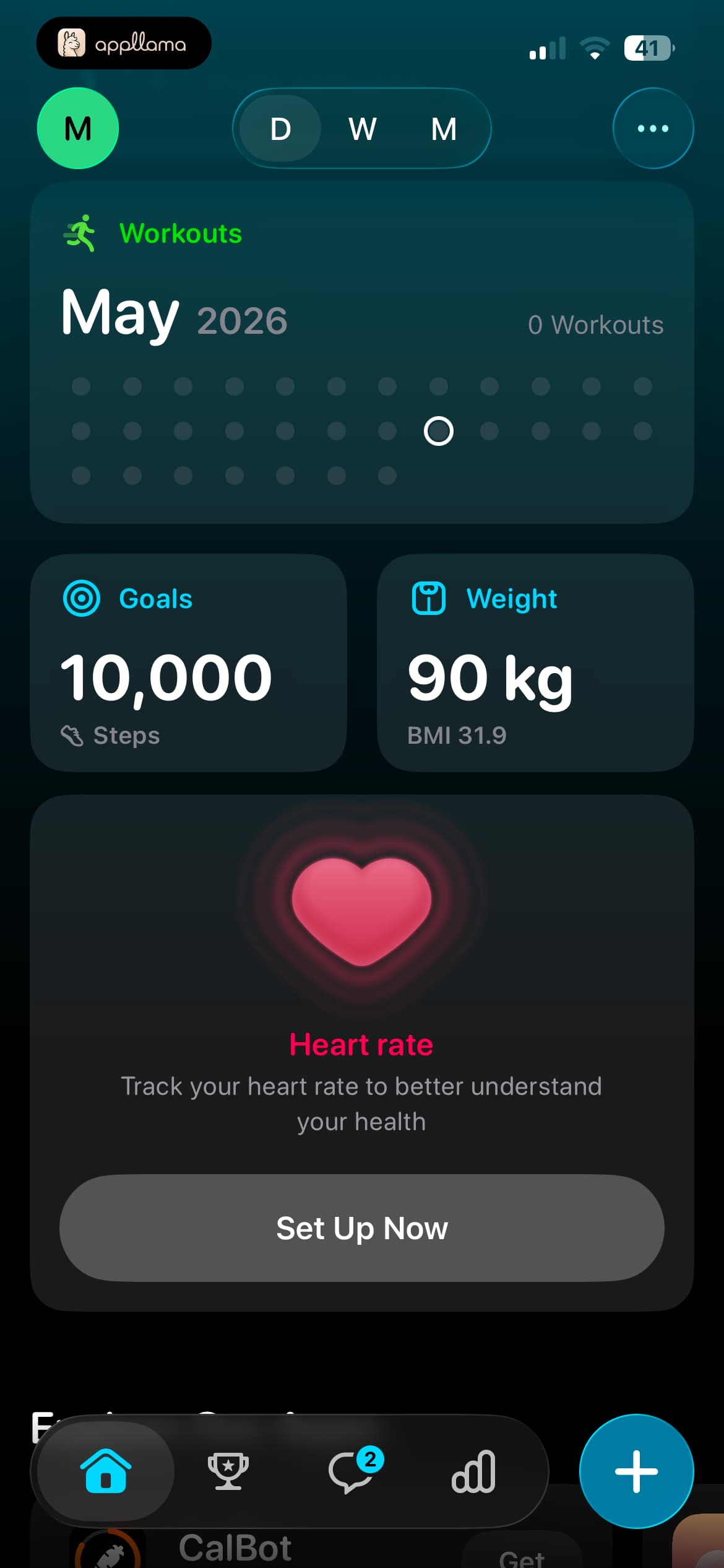 Monthly Goal Summary