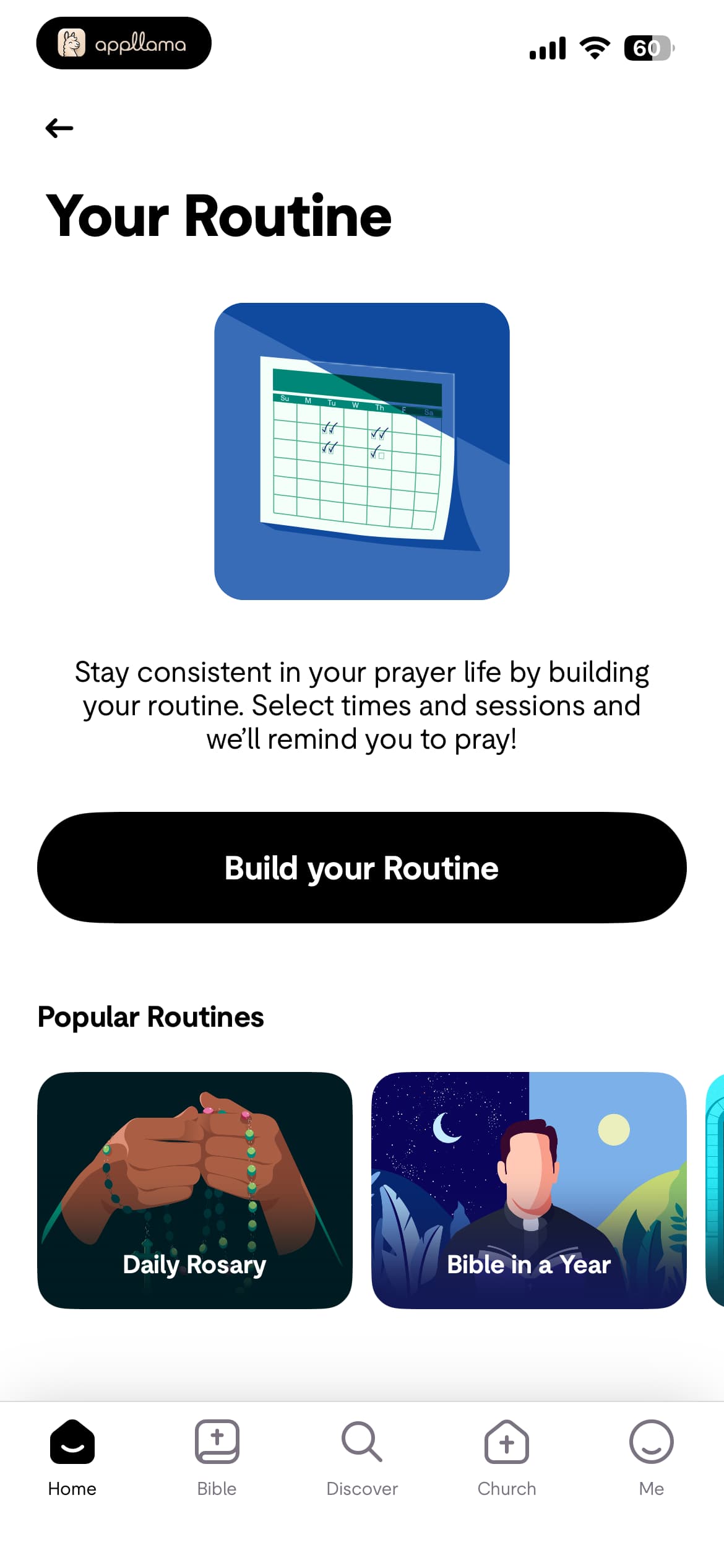 Routine Builder