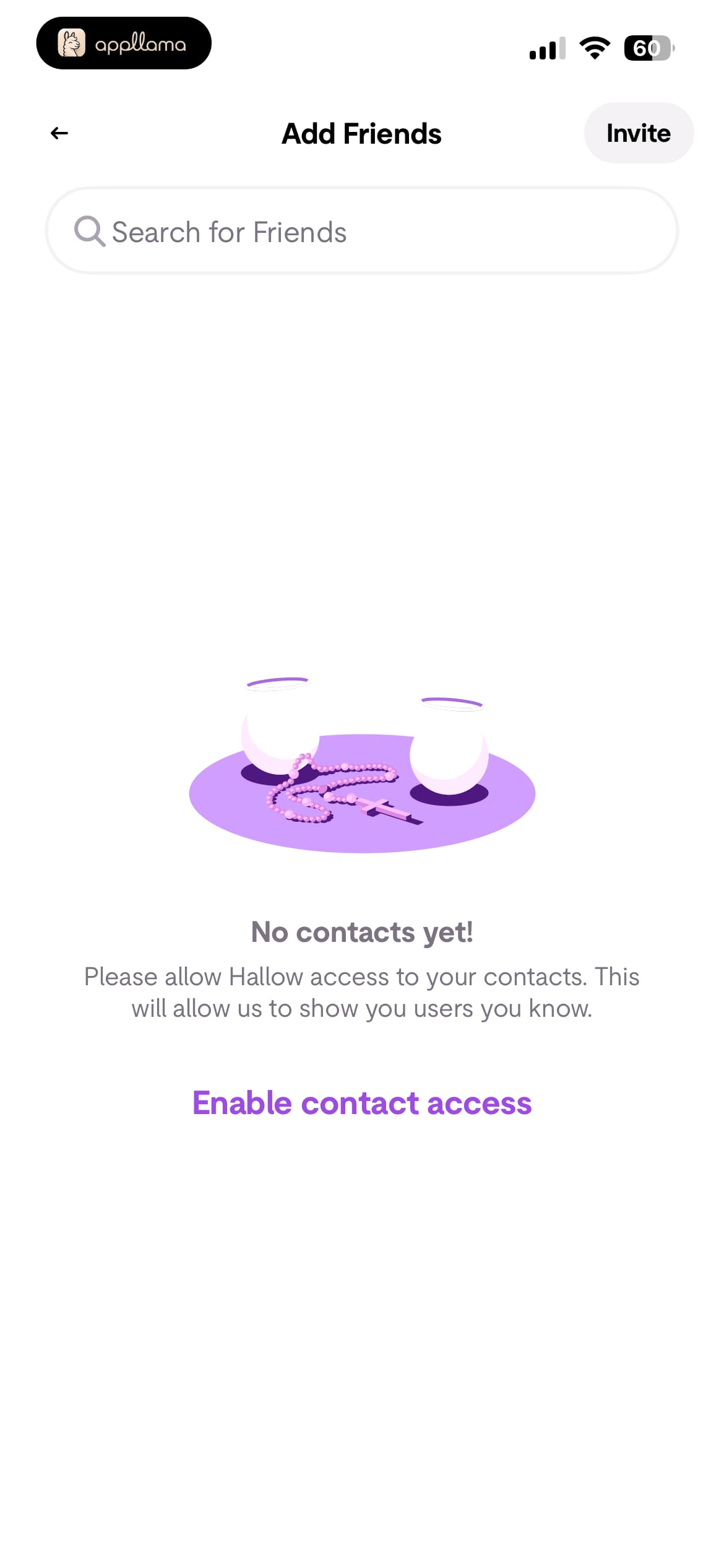 Add Friends Empty