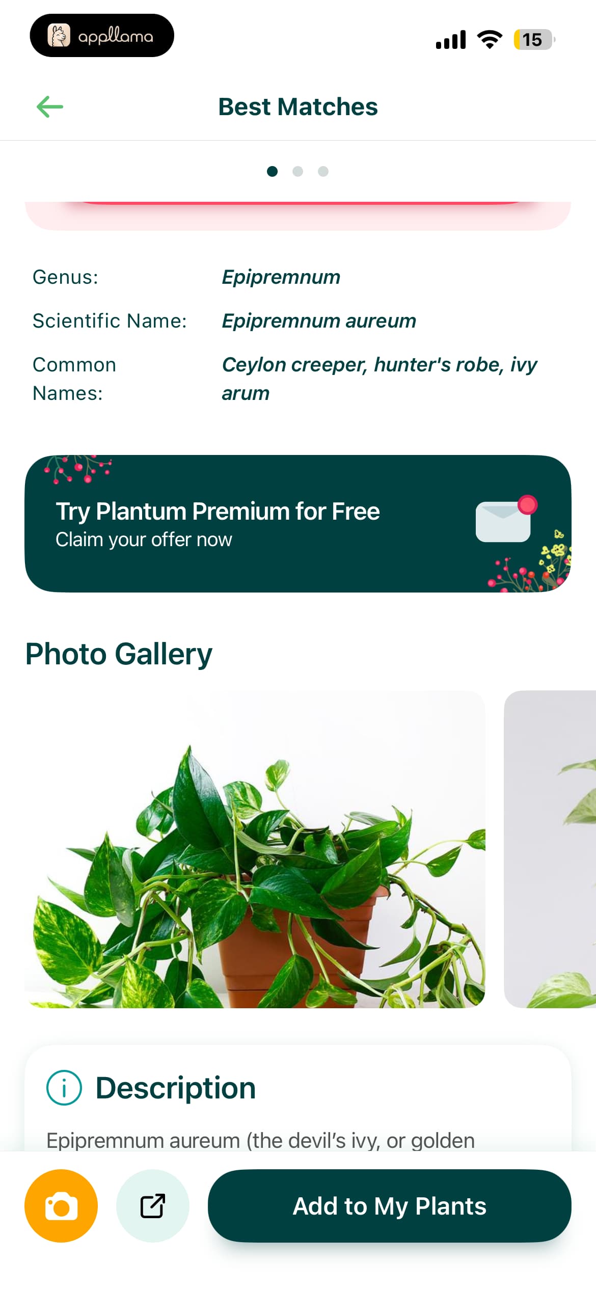 Plant Notes