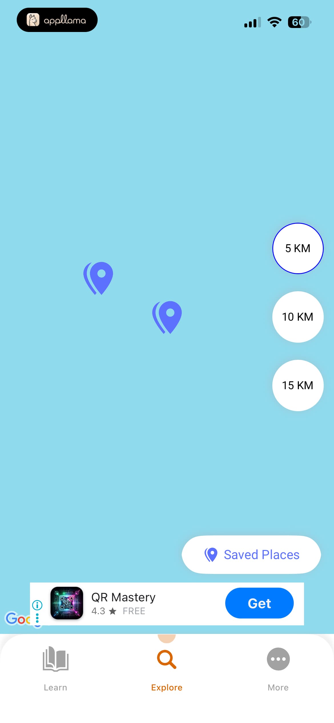 Map Pins View