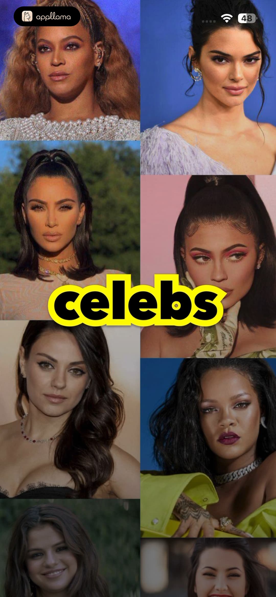 Celebrity Category