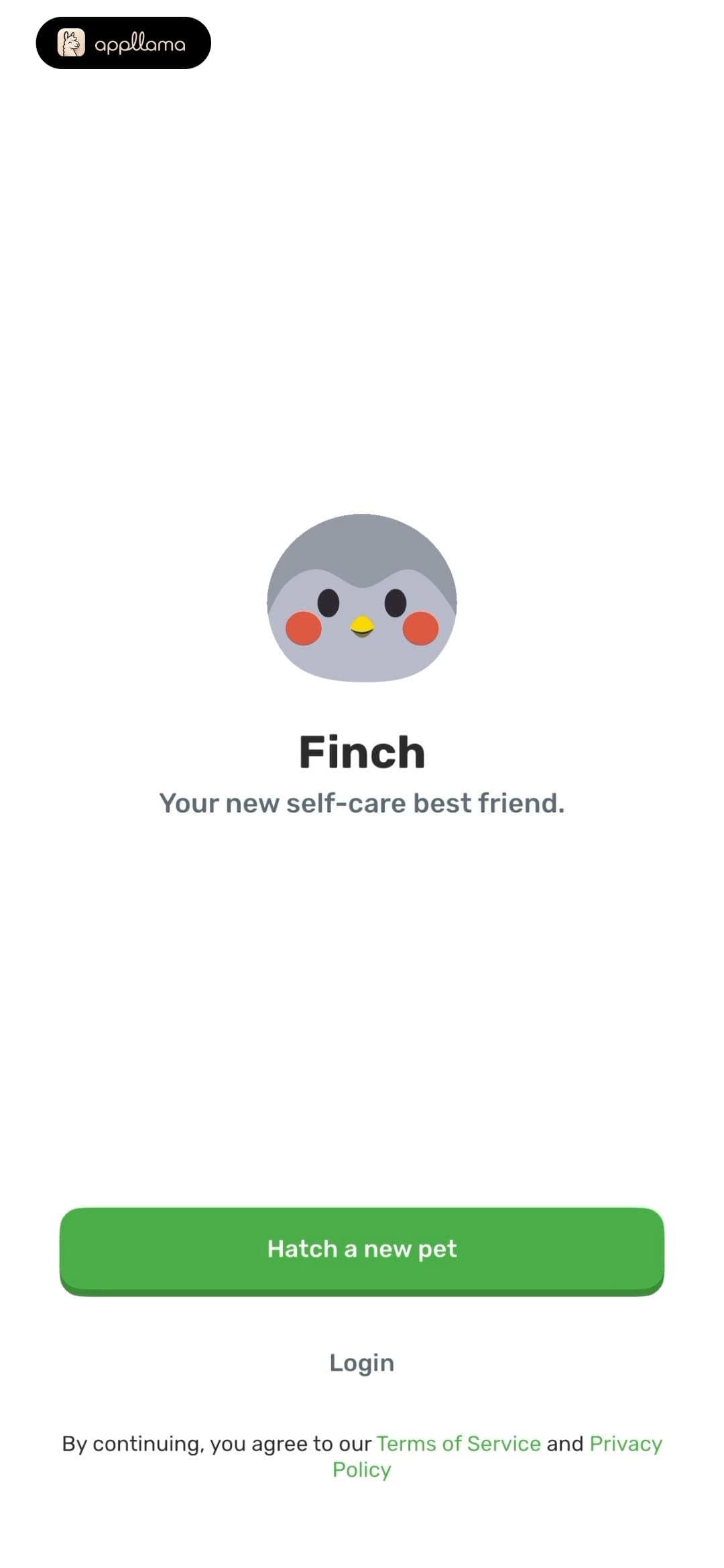 Welcome Screen
