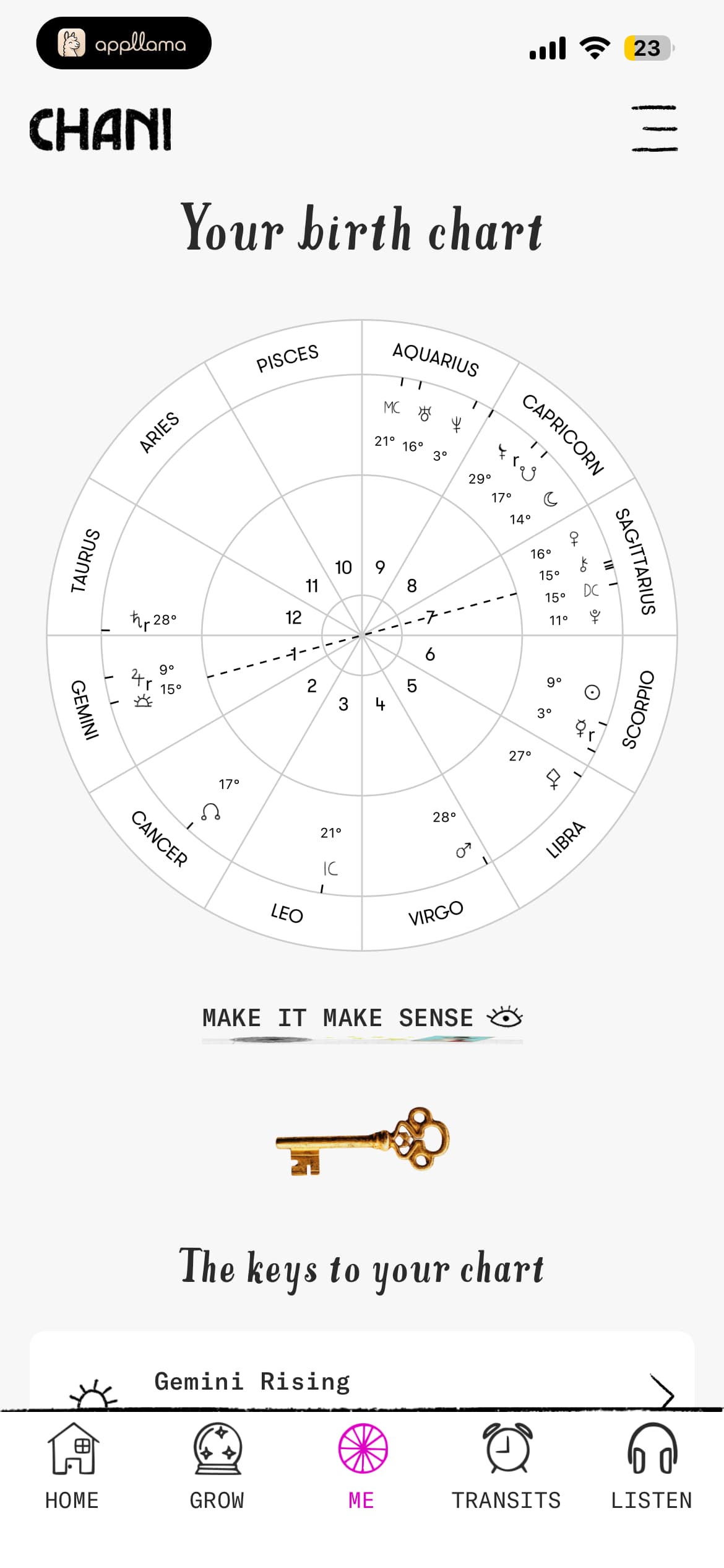 Birth Chart Overview