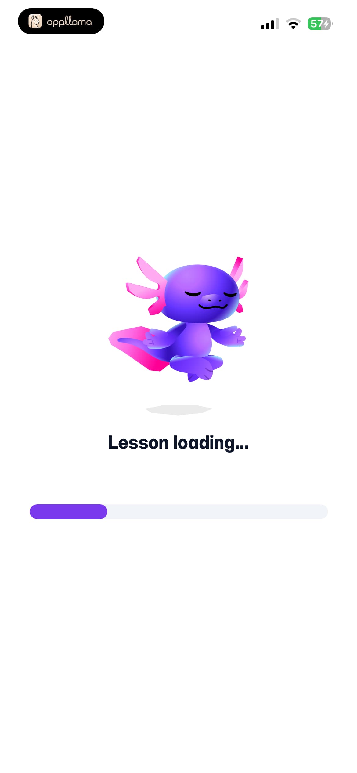 Lesson Loading