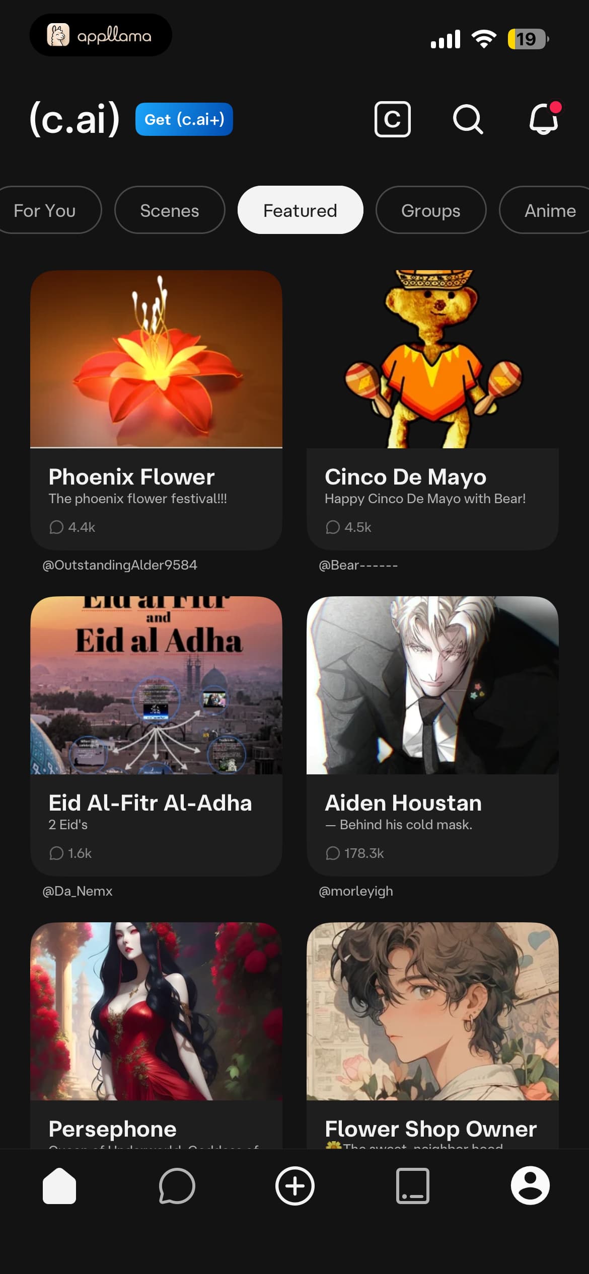Character Discovery