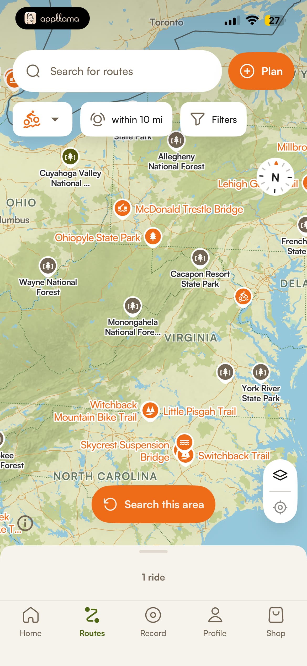 Explore Map Search