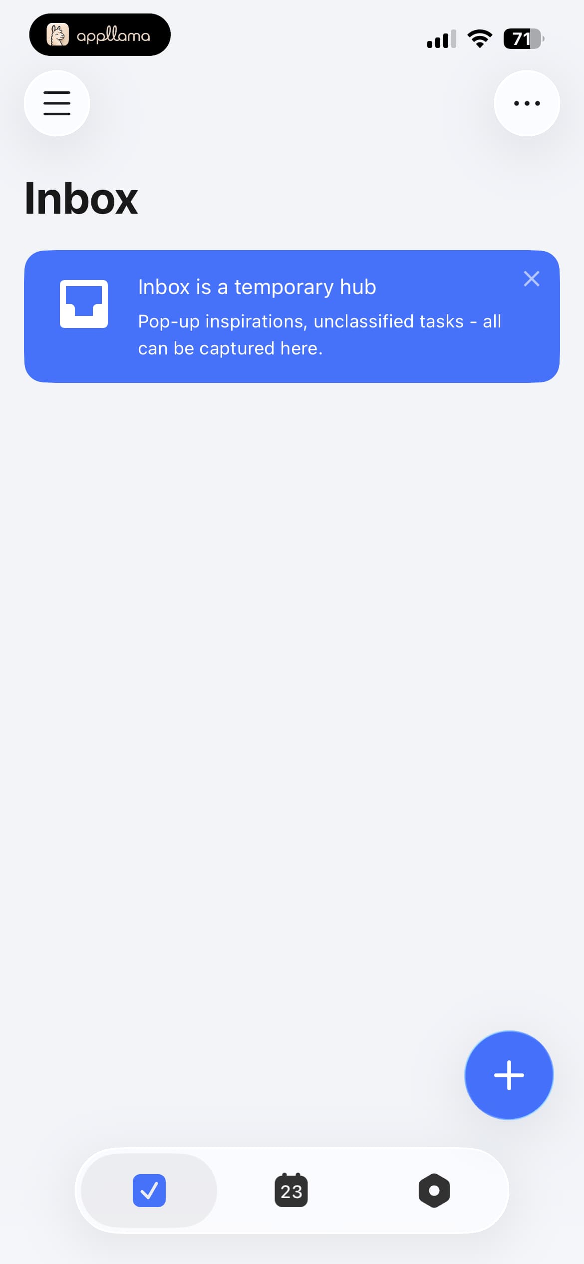 Inbox Empty State