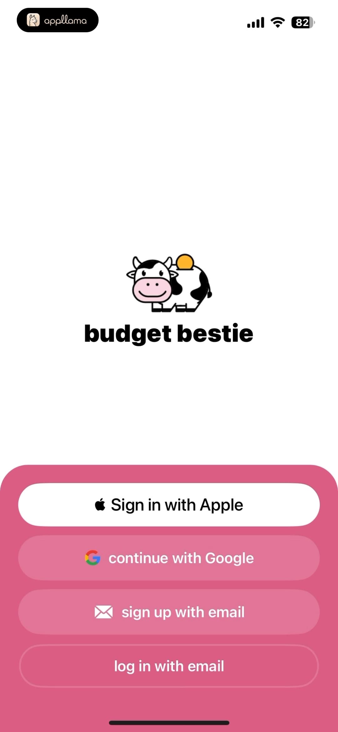 Authentication Landing
