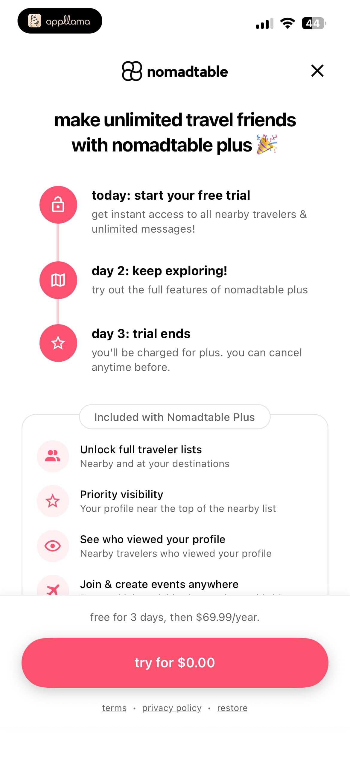Subscription Offer
