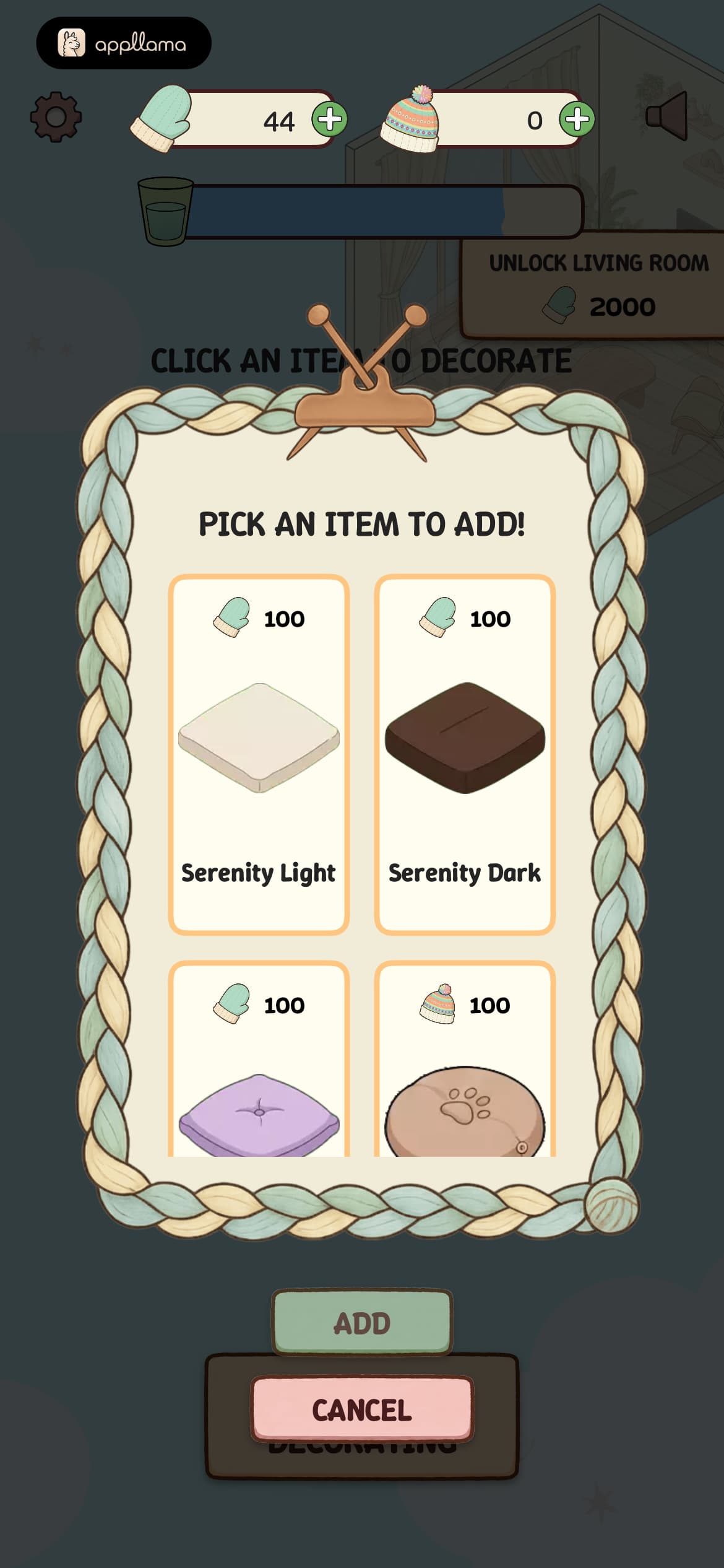 Item Selection Modal