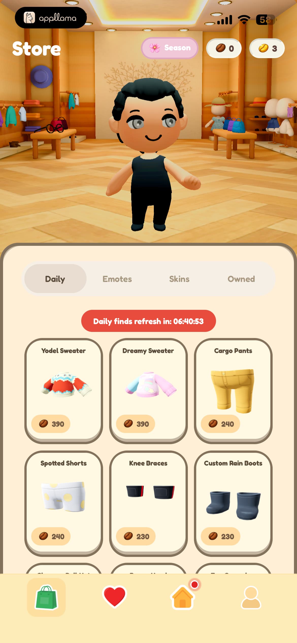 Store Item Grid