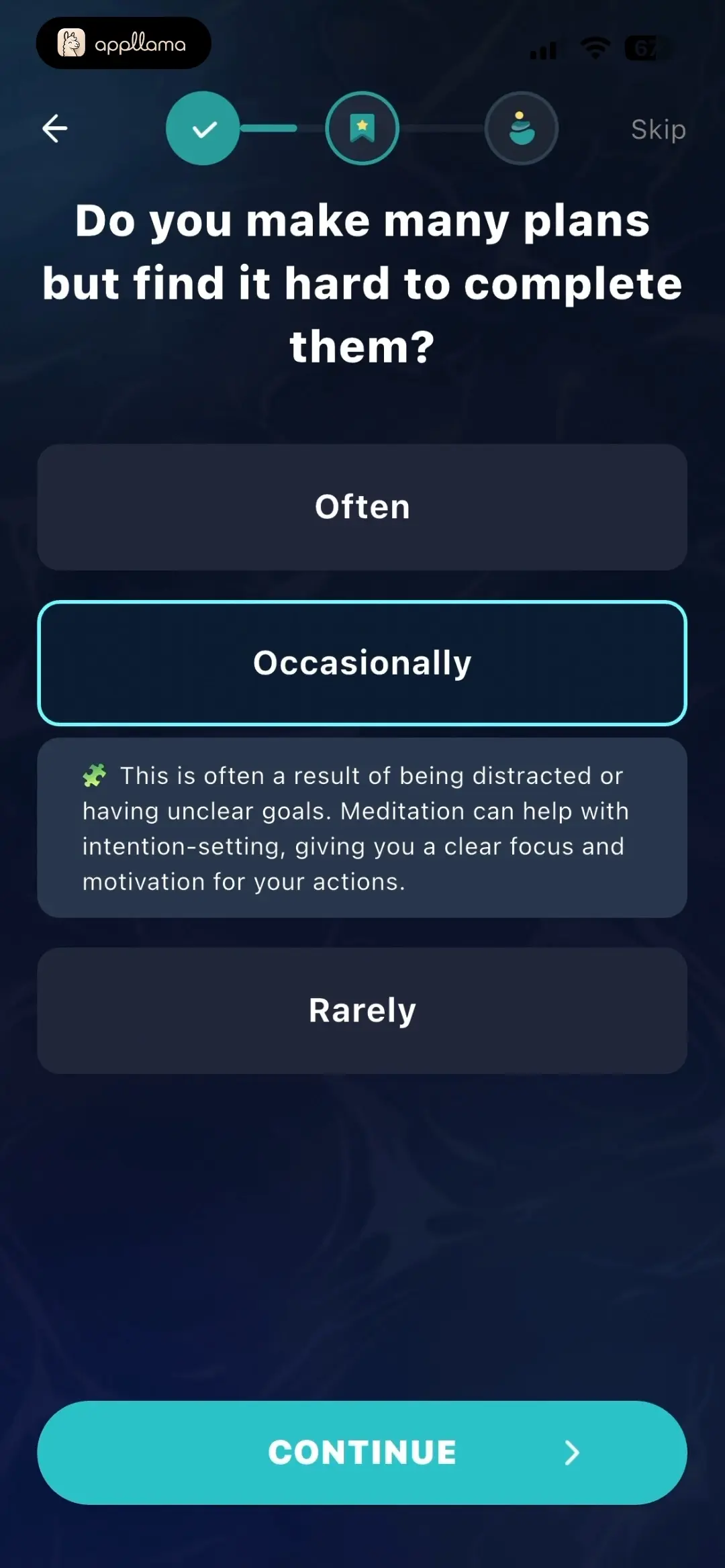 Task Completion Question