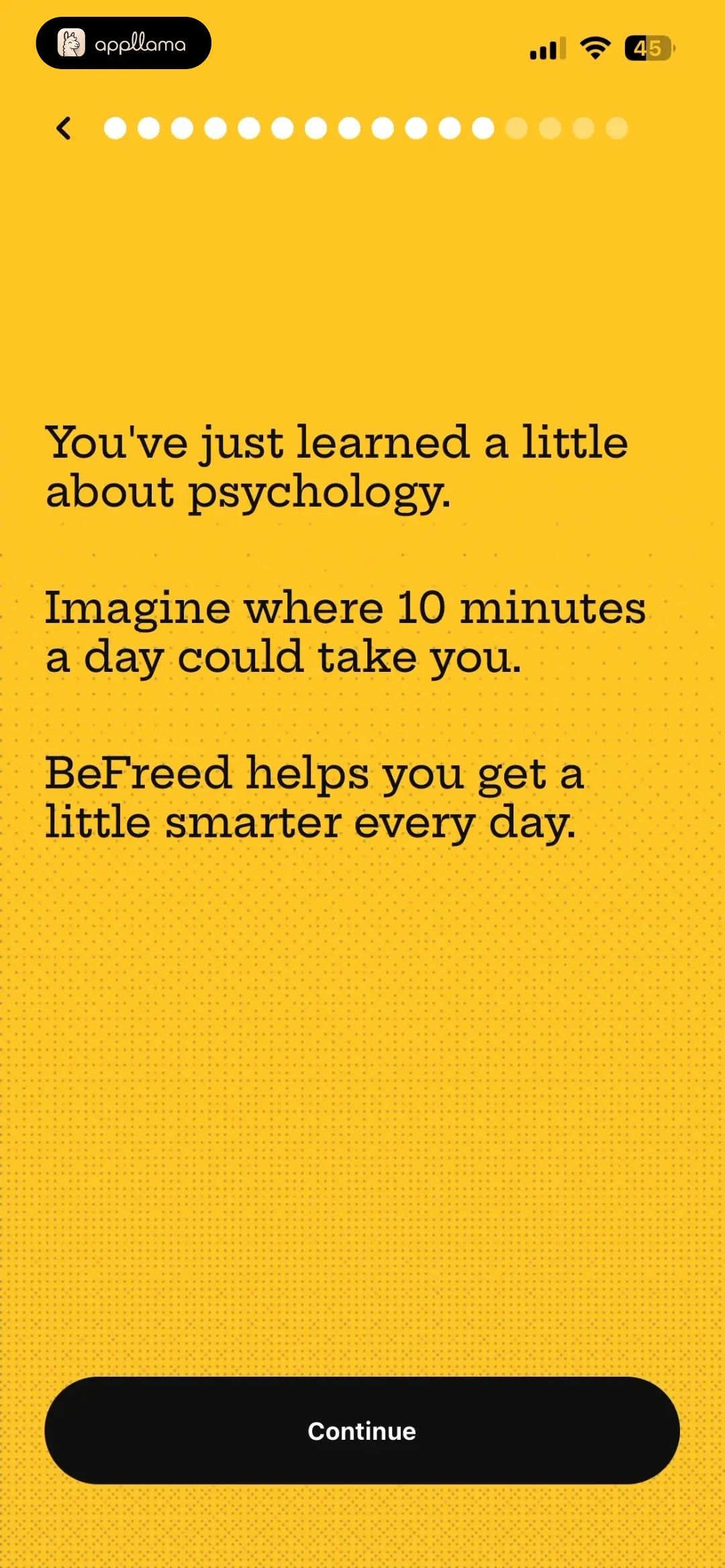 Learning Benefit