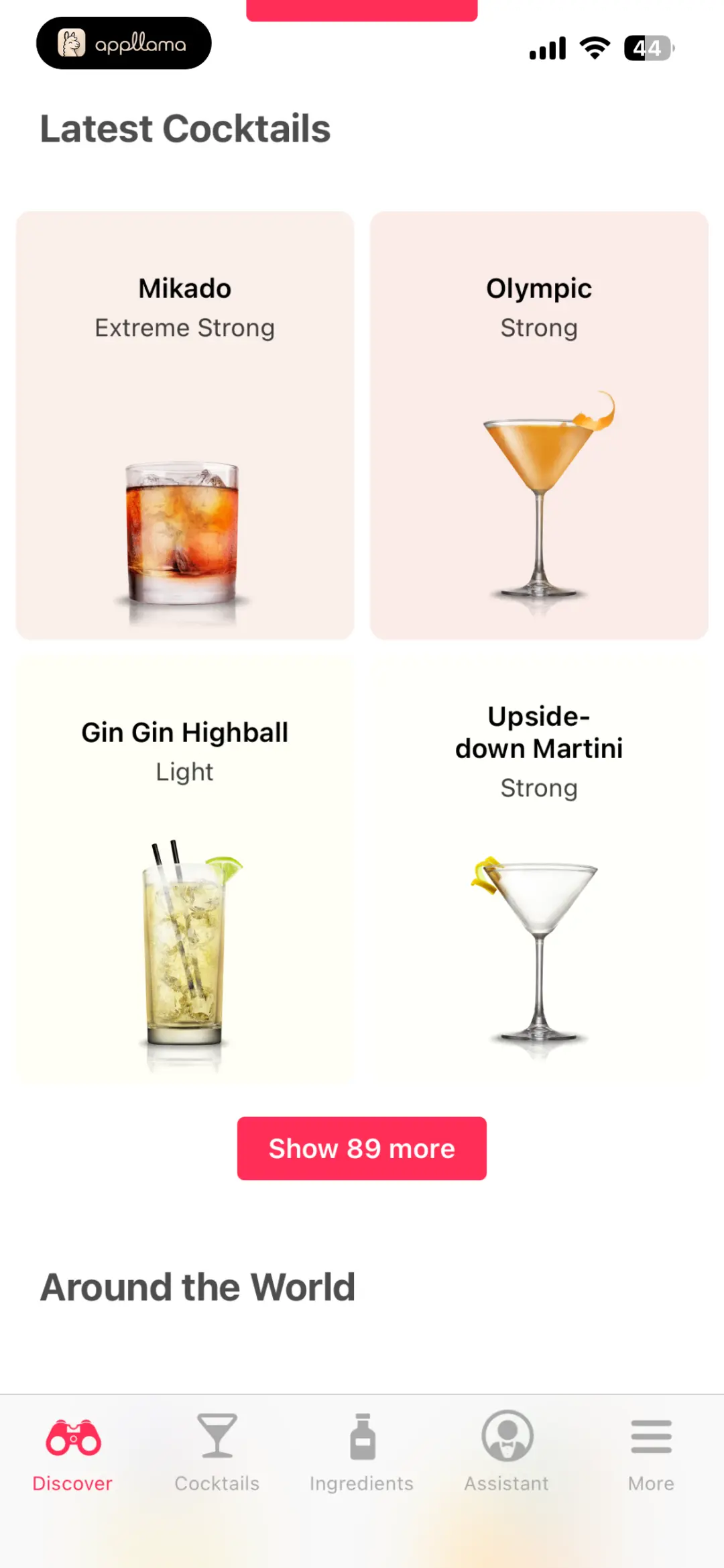 Discover Latest Cocktails