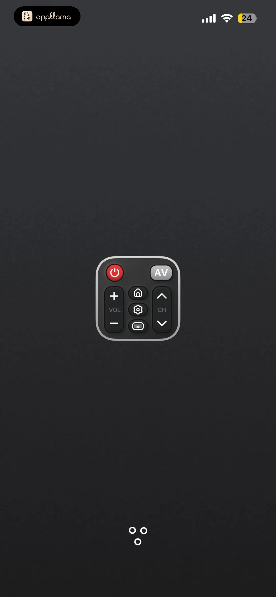 Universal Remote TV Control App Loading