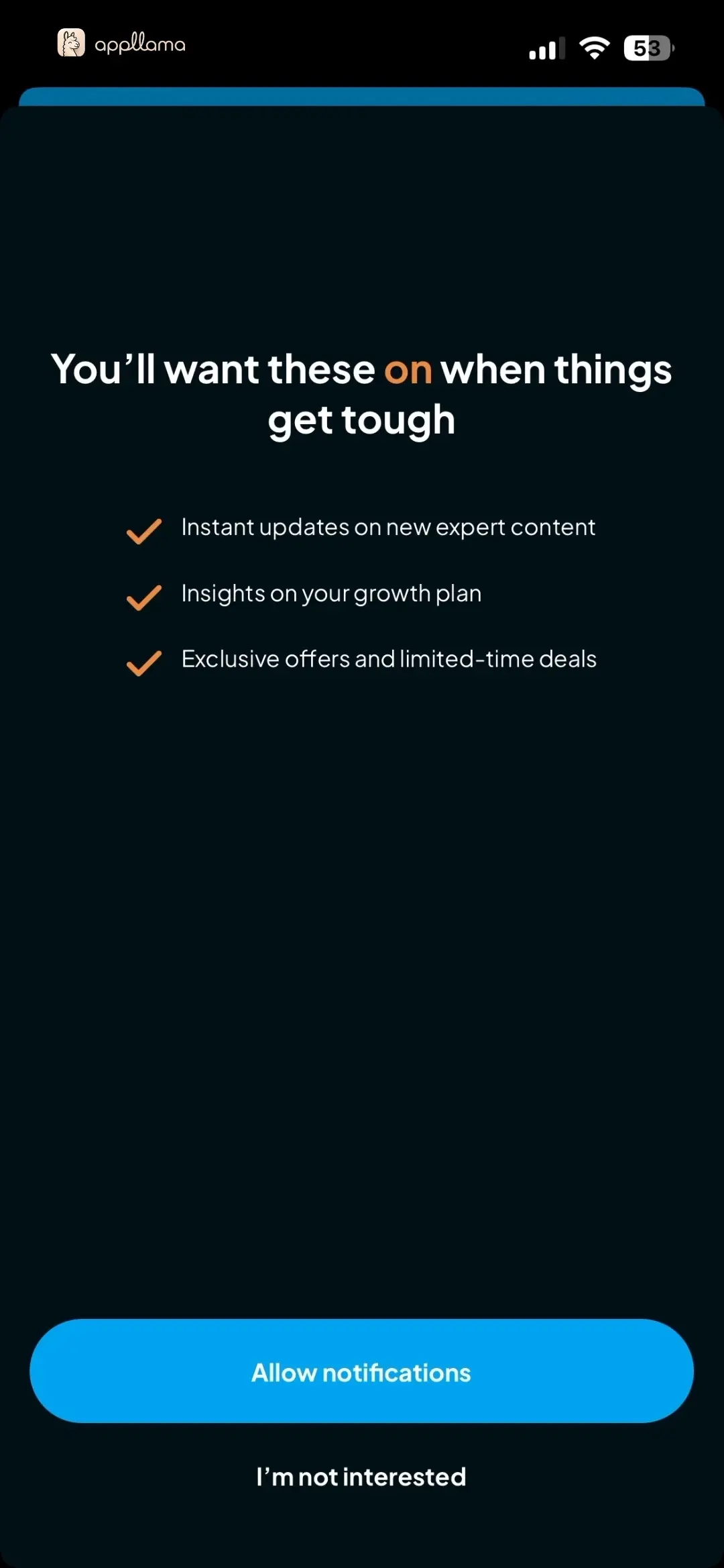 Notification Permission Primer