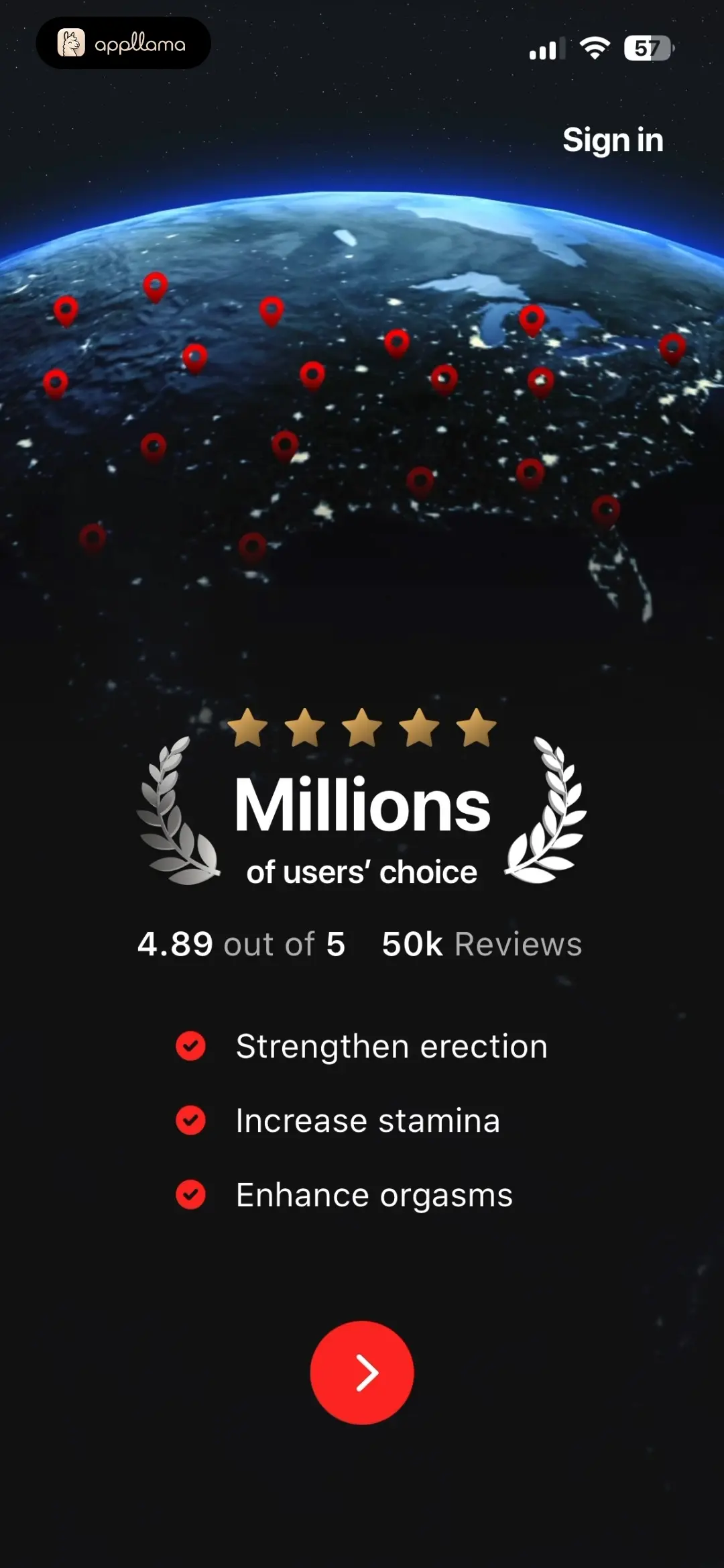Onboarding Social Proof