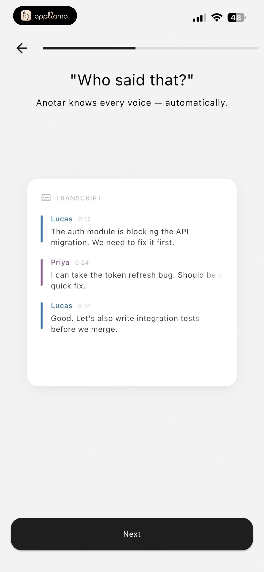 Speaker Attribution Demo