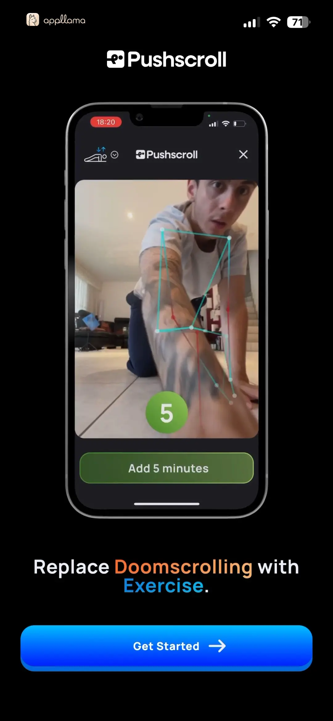 Pushup Camera Counter