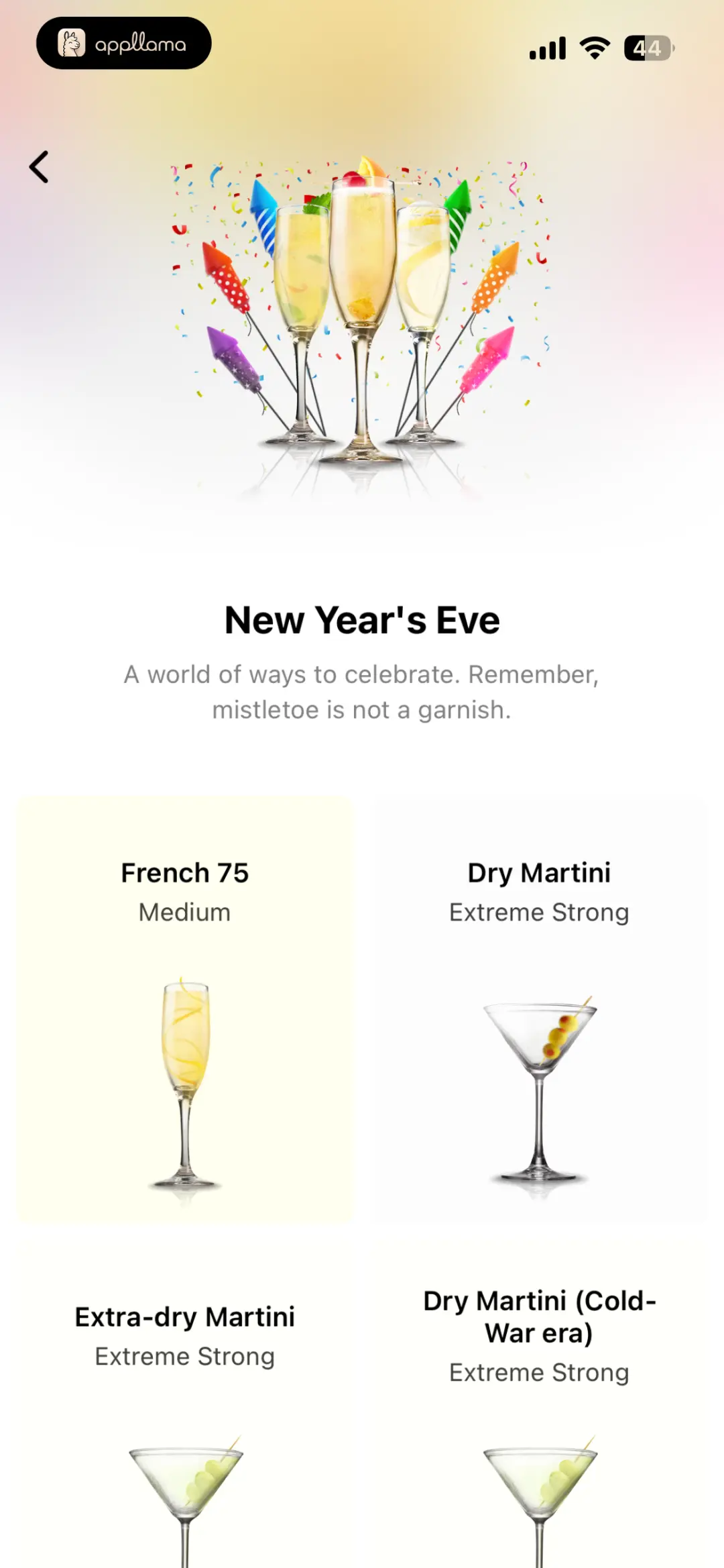 New Year's Eve Collection