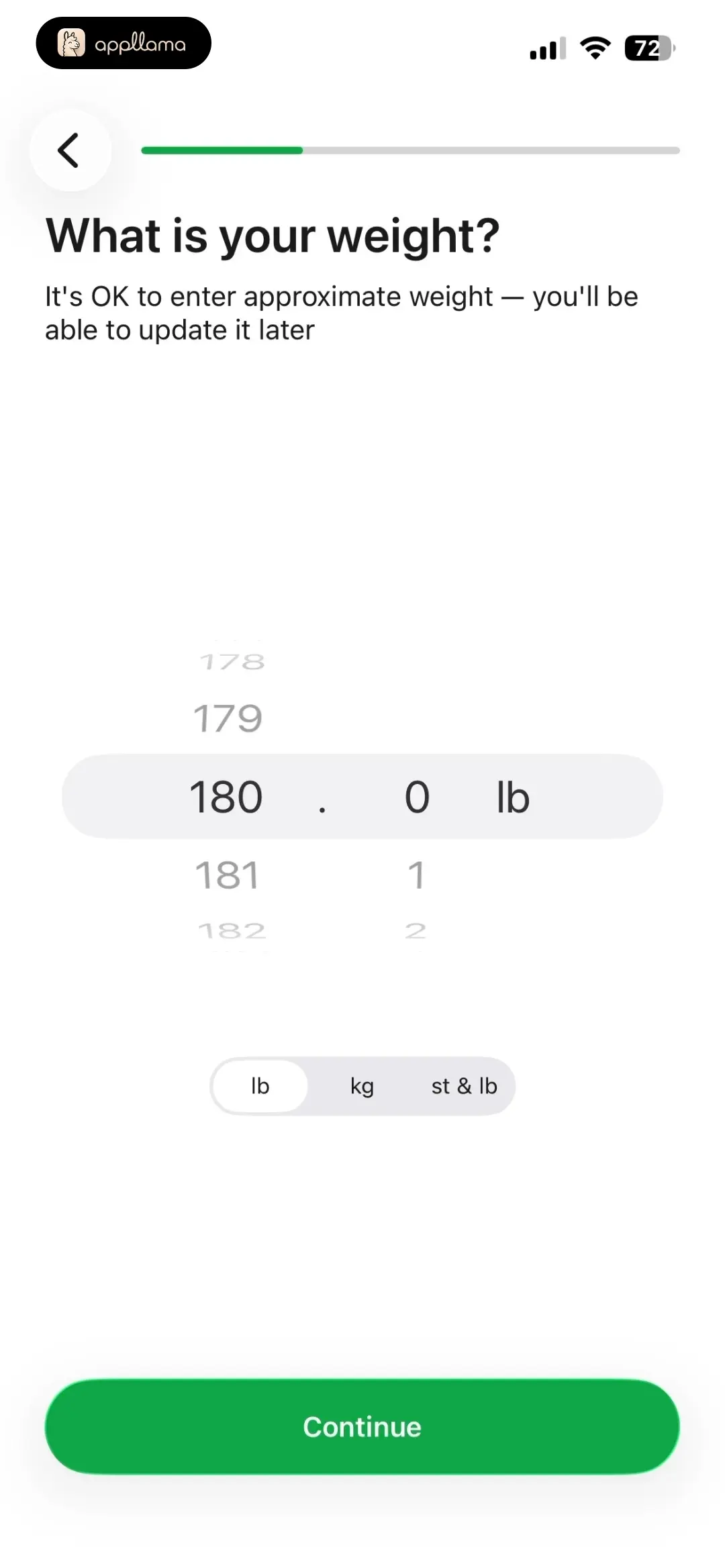 Current Weight