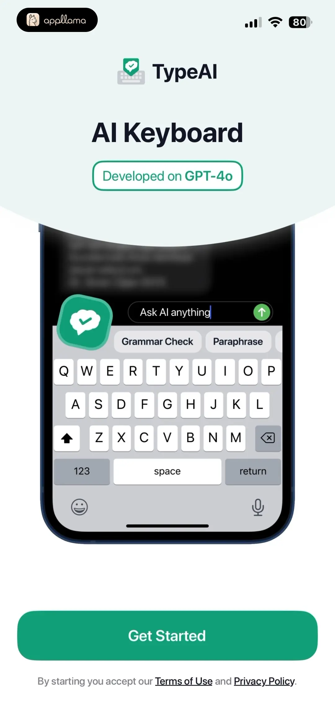 TypeAI: AI Keyboard & Writer Onboarding Intro