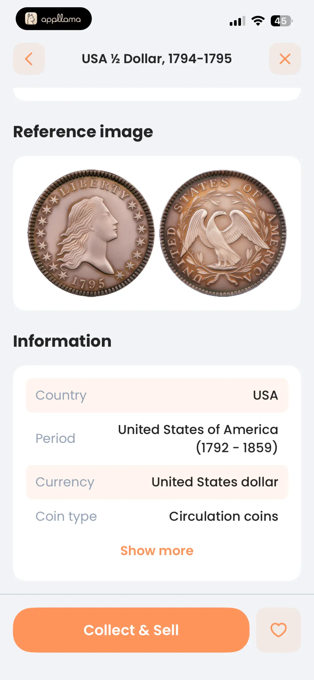 Coin Reference Details