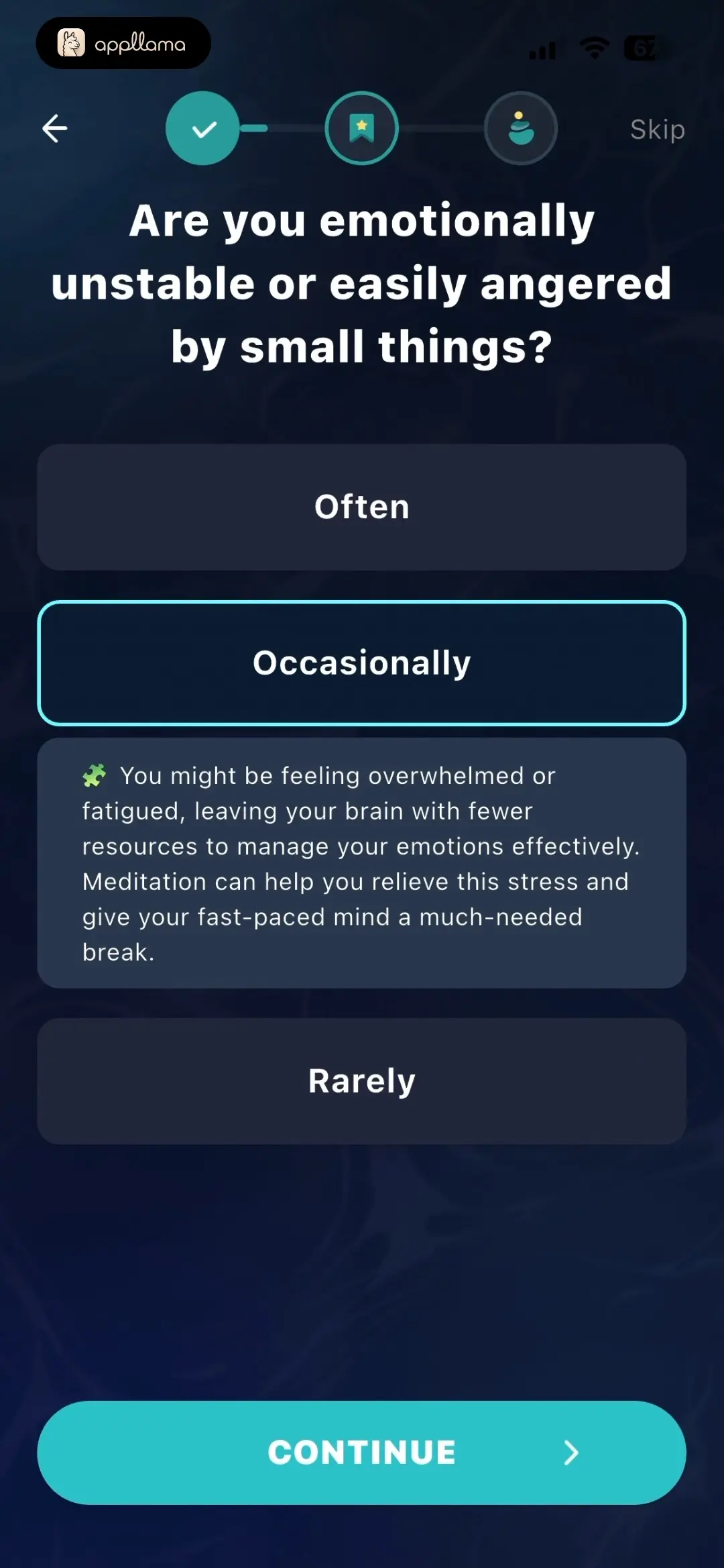 Mood Stability Question