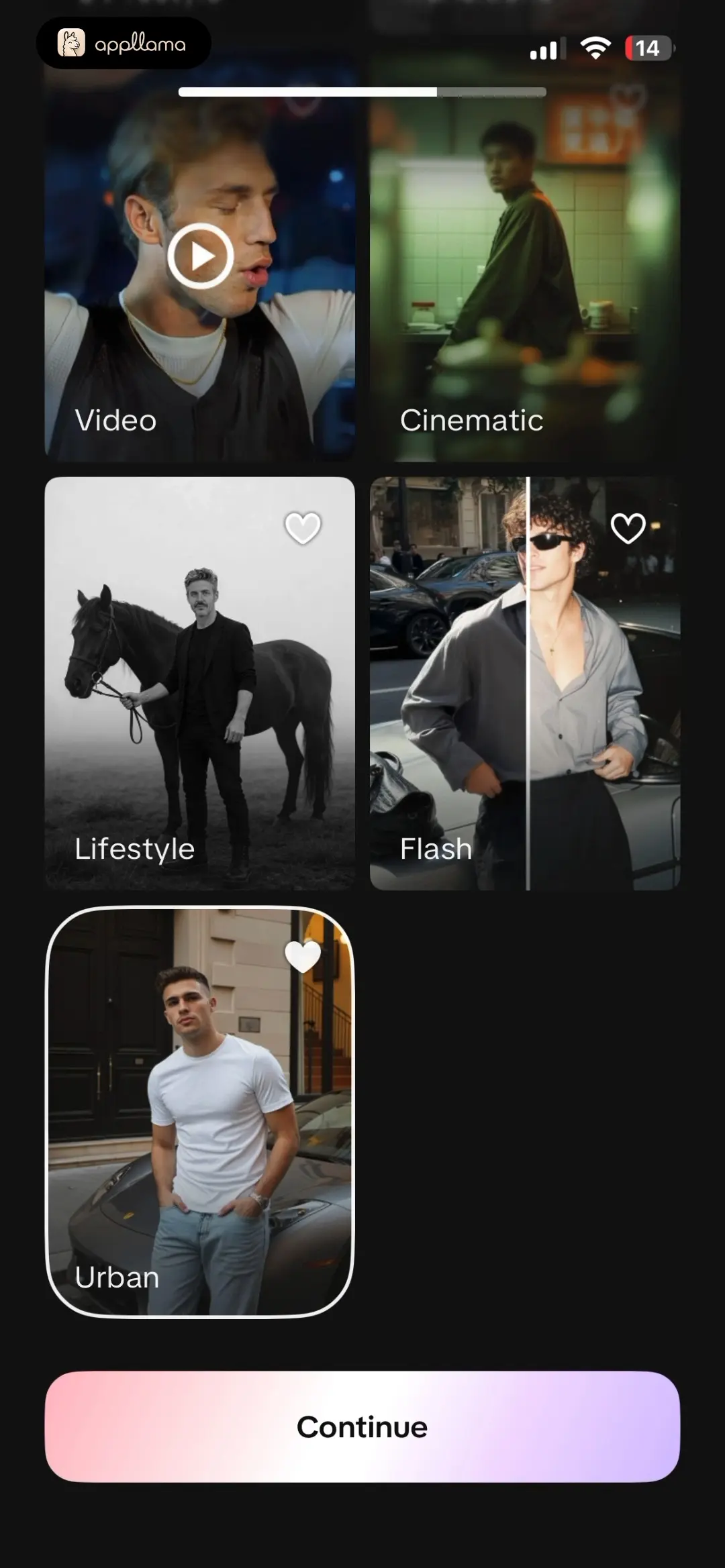 Feed Style Selection