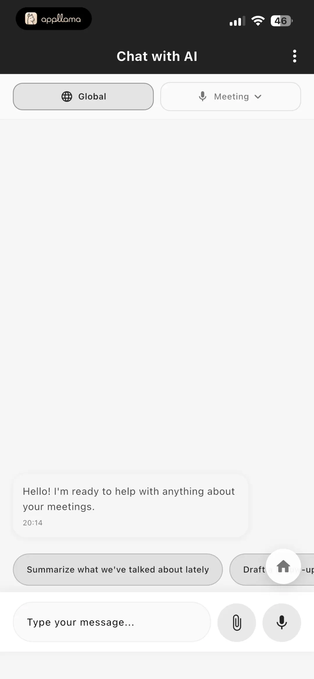 Chat with AI