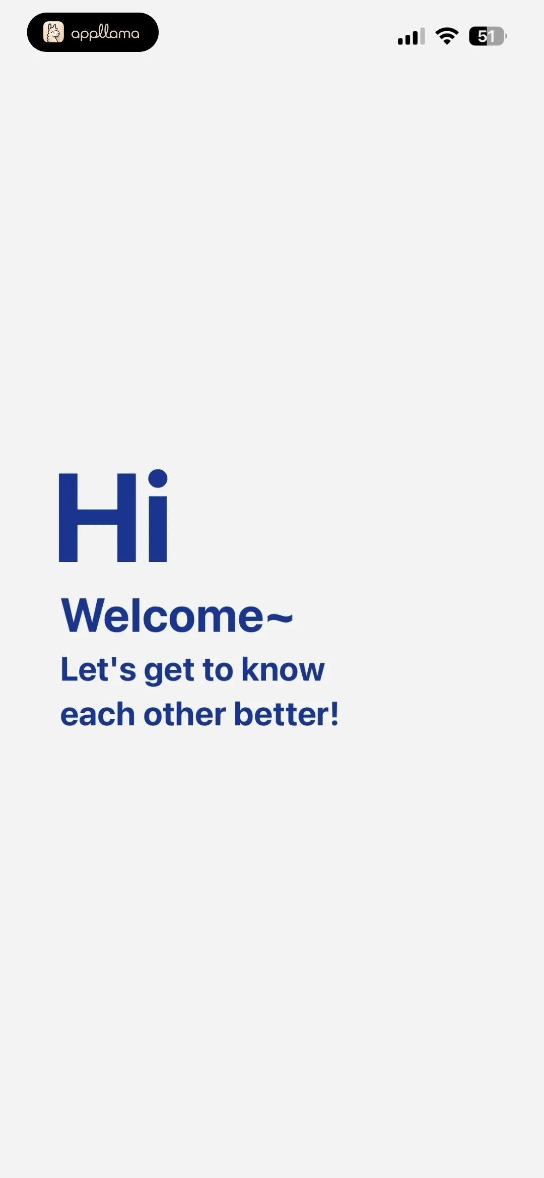 Onboarding Welcome