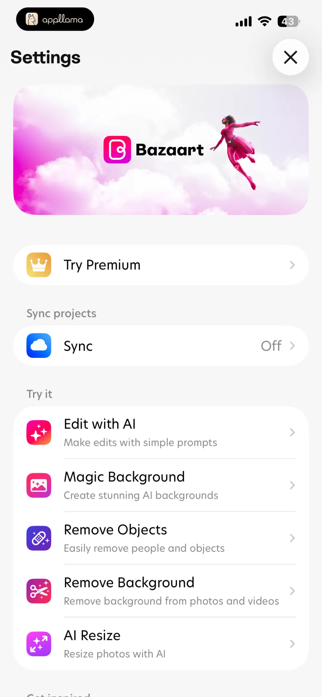 Settings AI Tools
