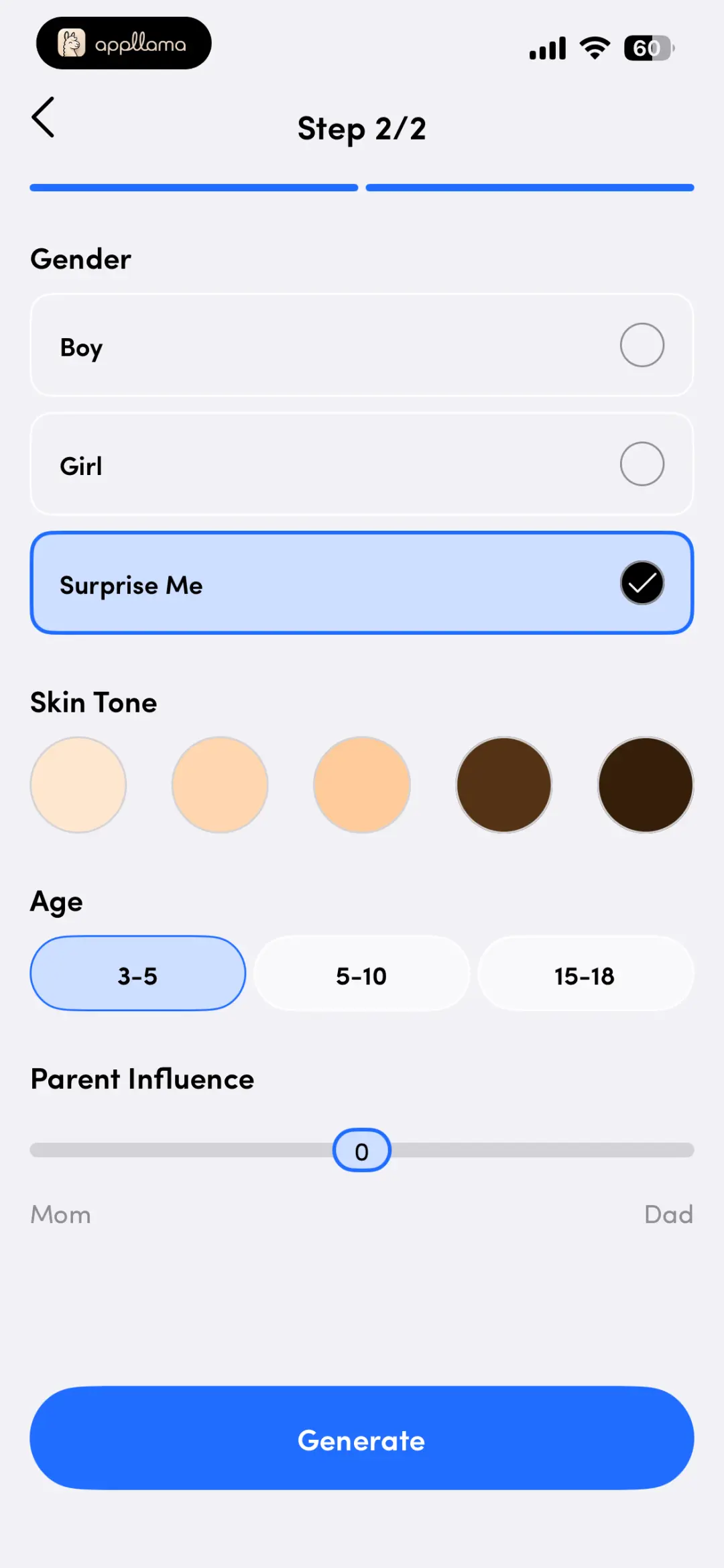 Baby Customization