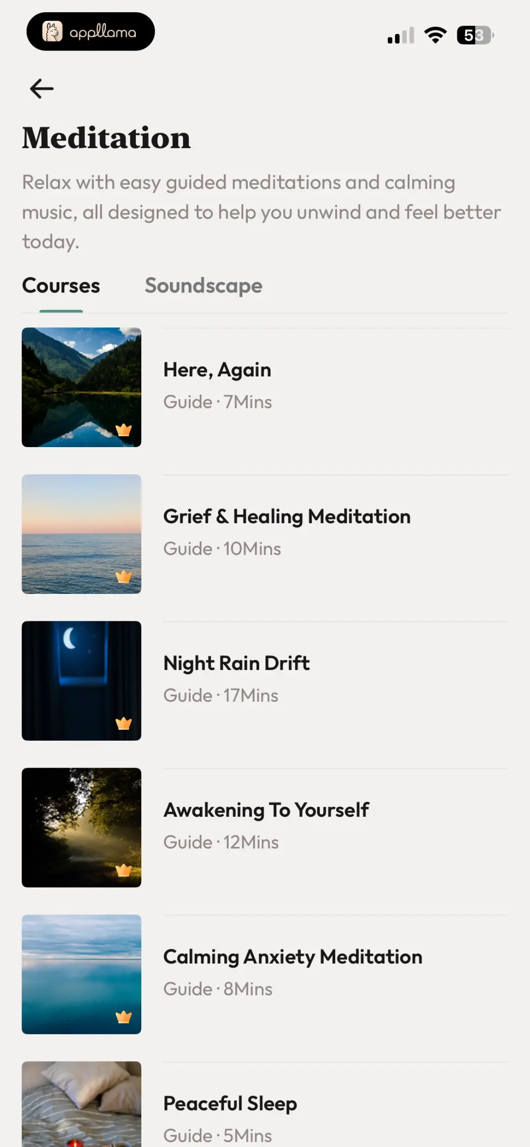 Meditation Library