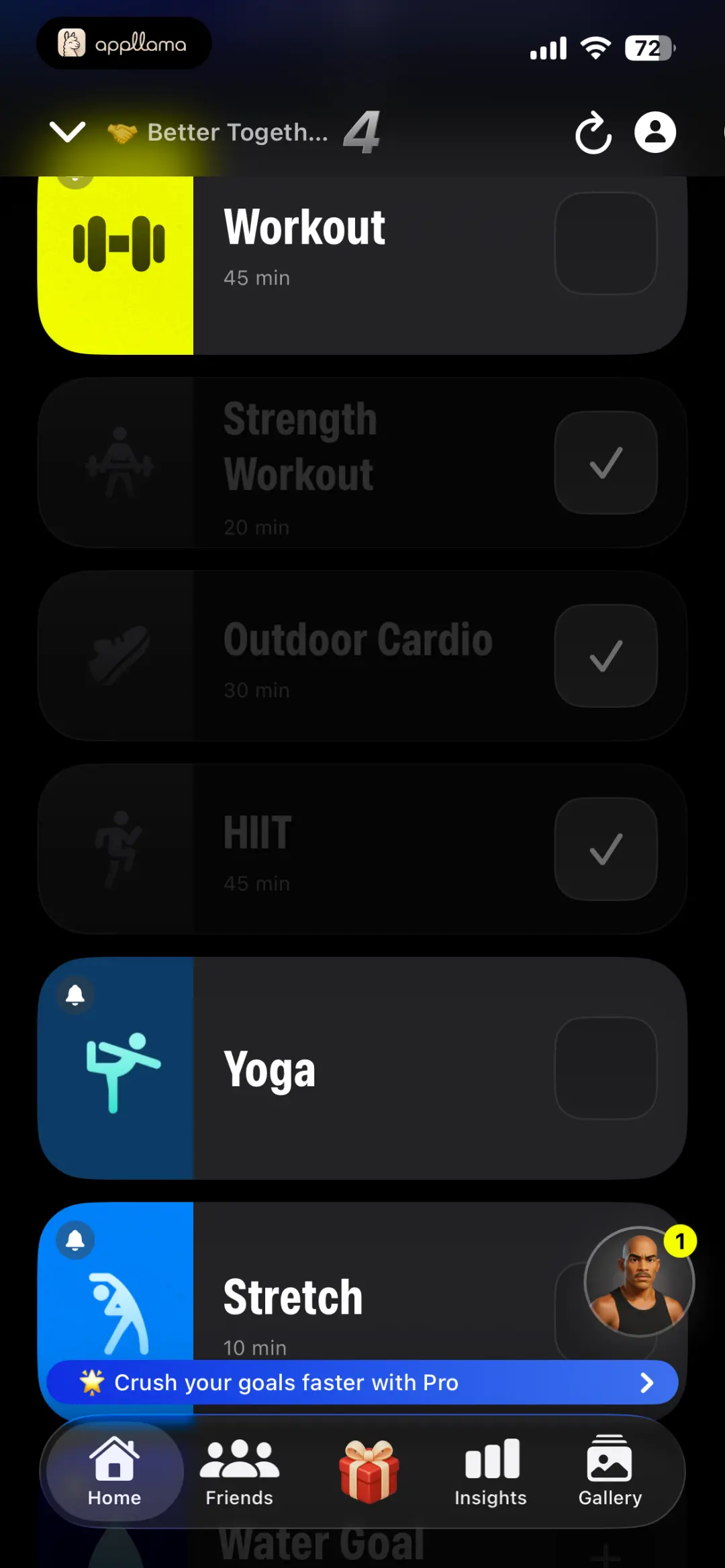 Completed Task List