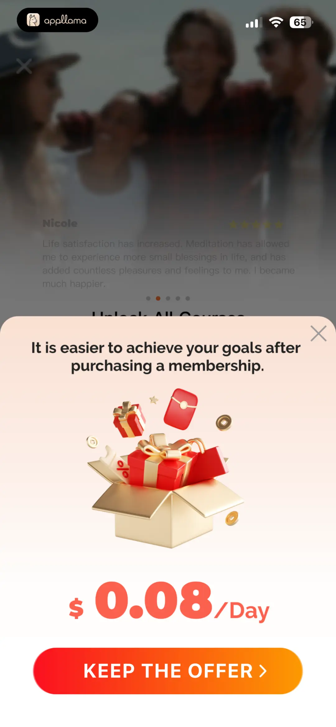Retention Offer