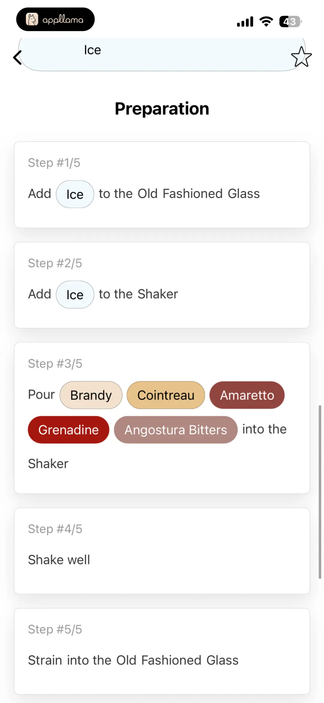 Recipe Preparation