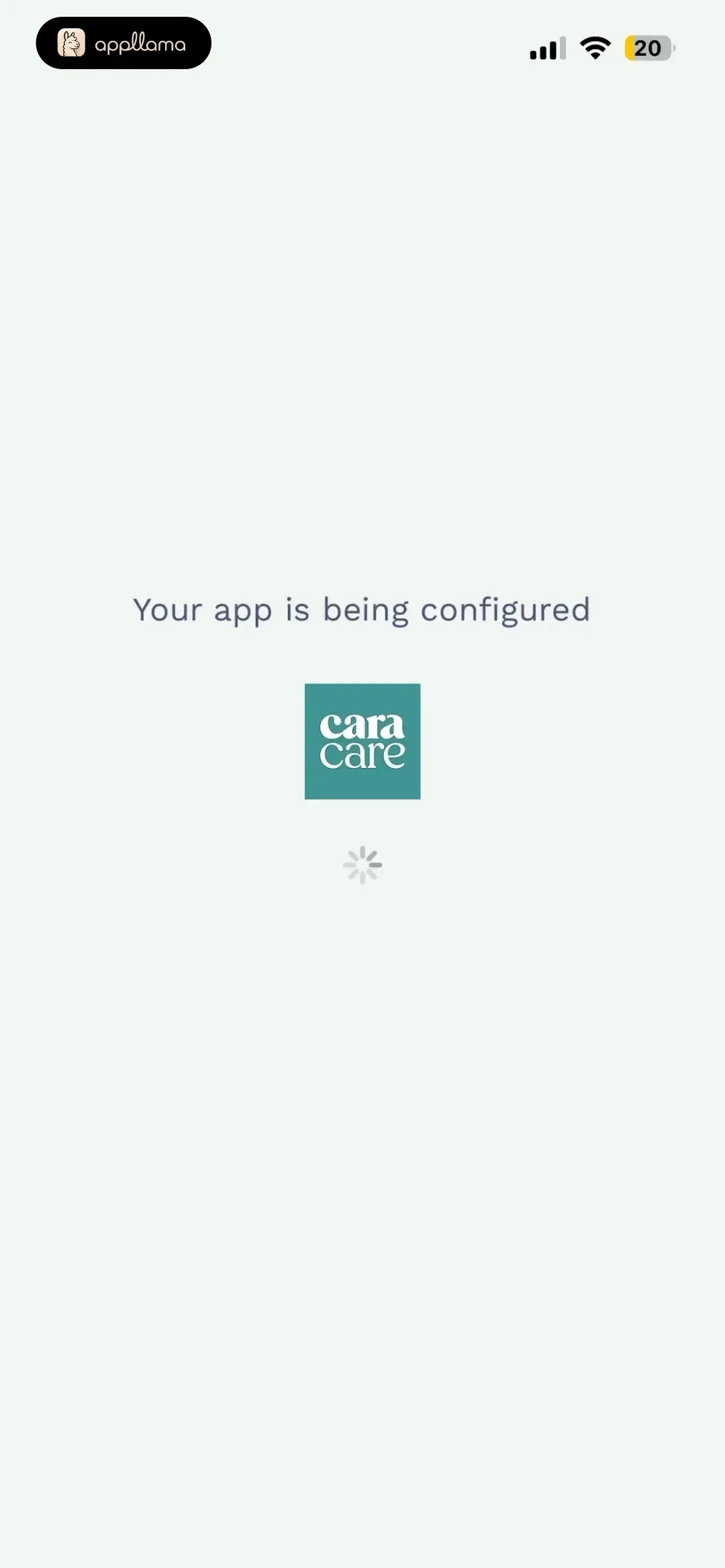 App Configuration Loading