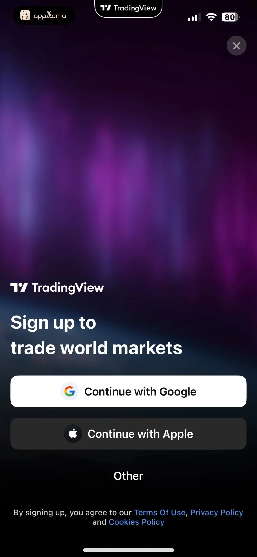 Sign Up