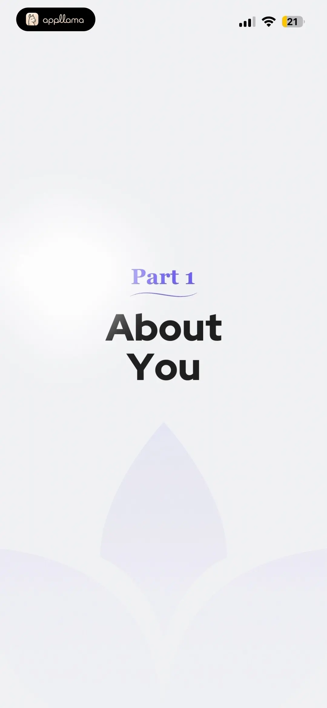 Onboarding Section Intro