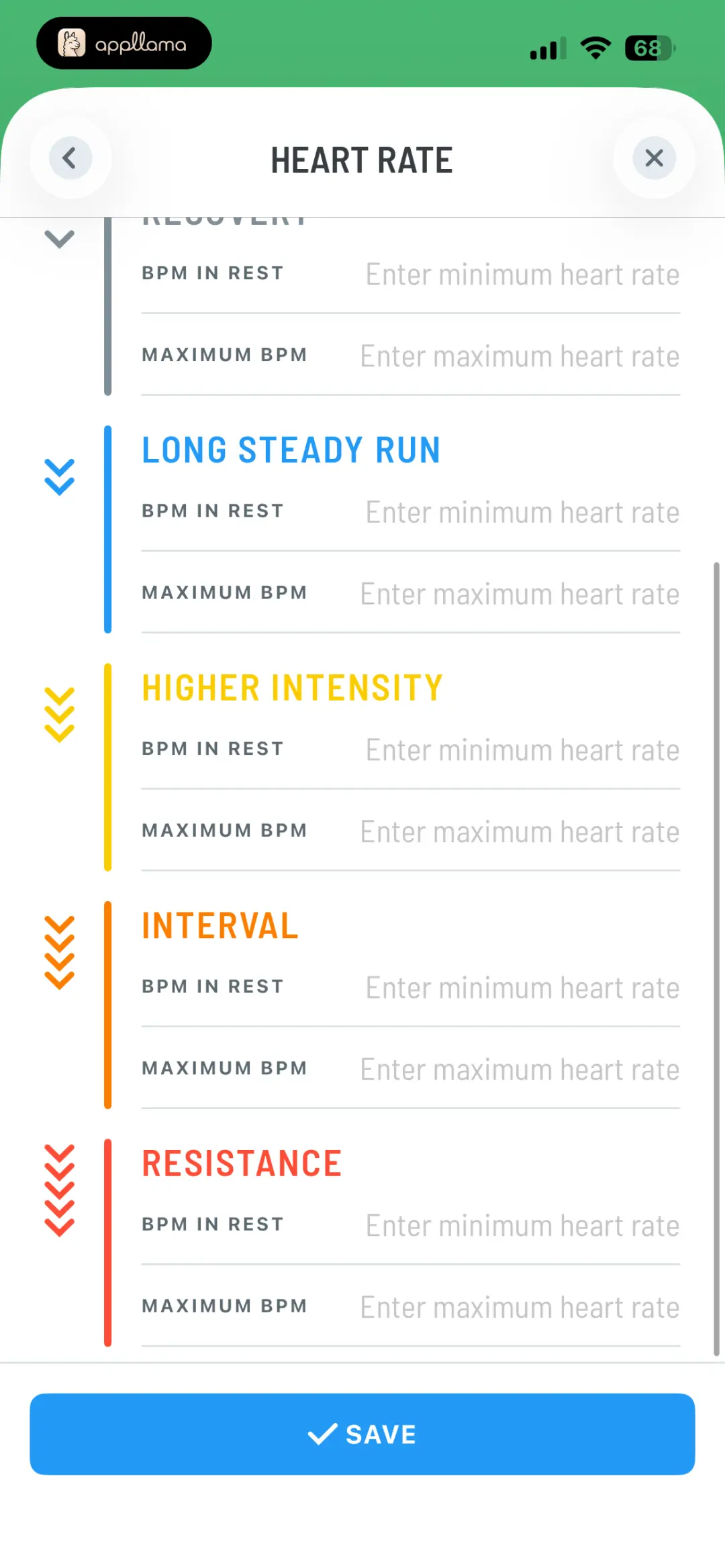 Heart Rate Zones