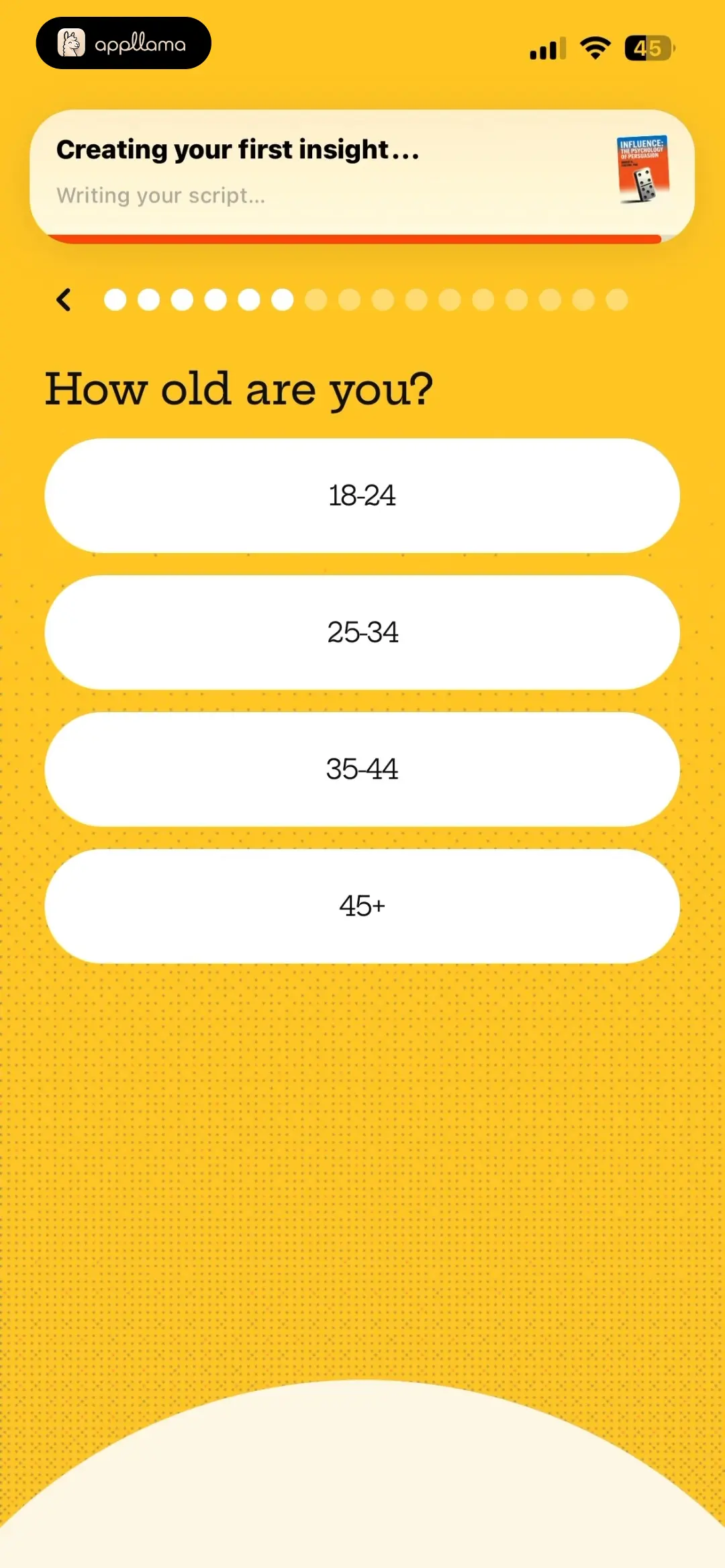 Age Selection