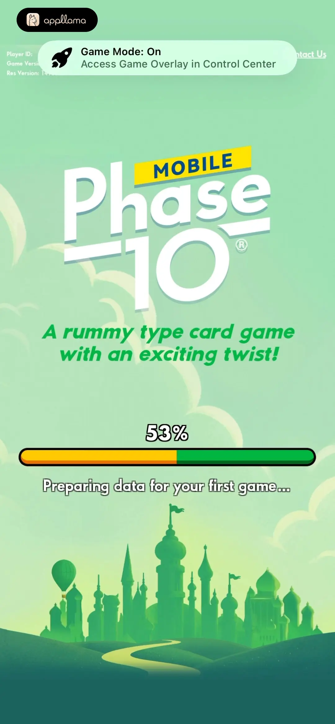 Initial Game Loading