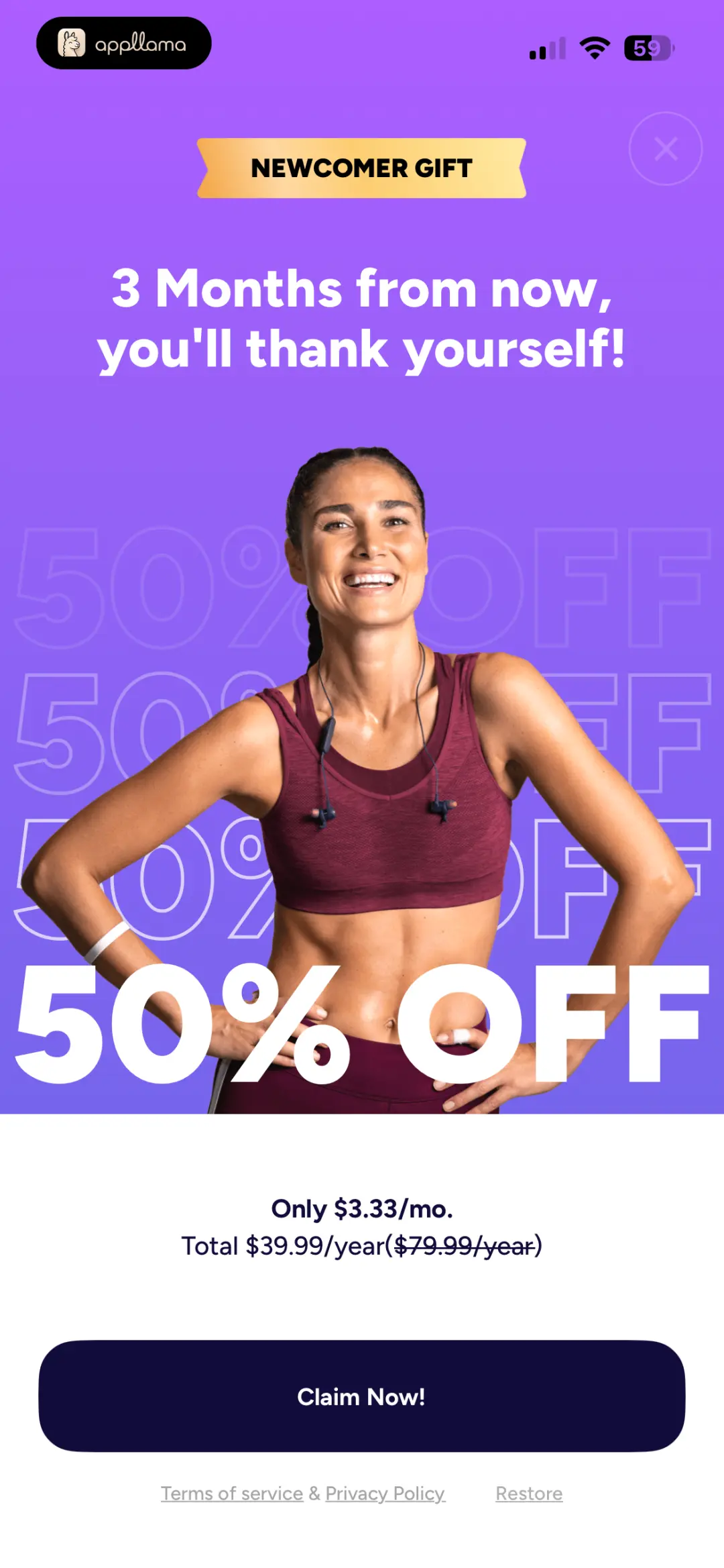 Discount Subscription Offer