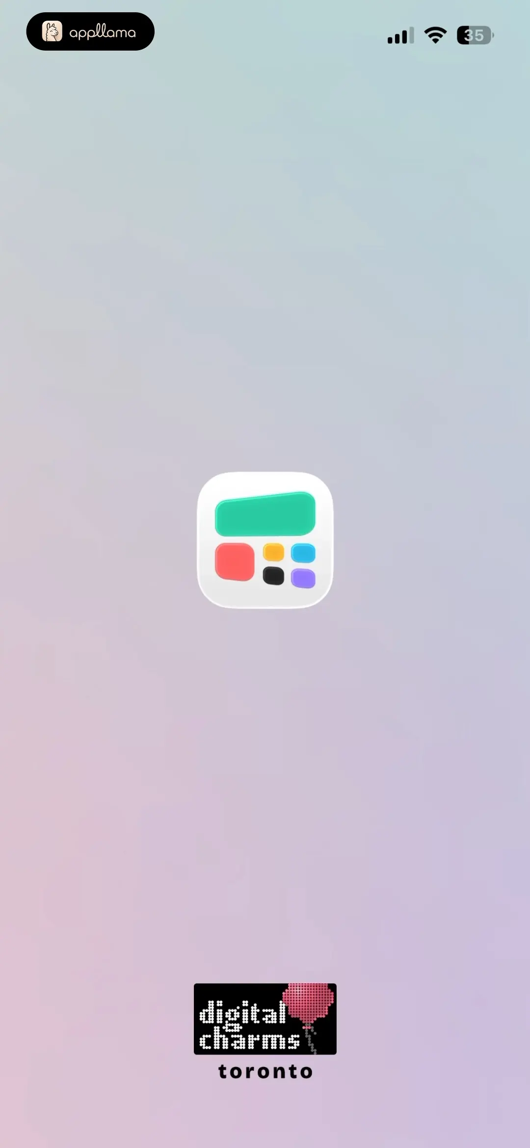 Color Widgets Splash Screen