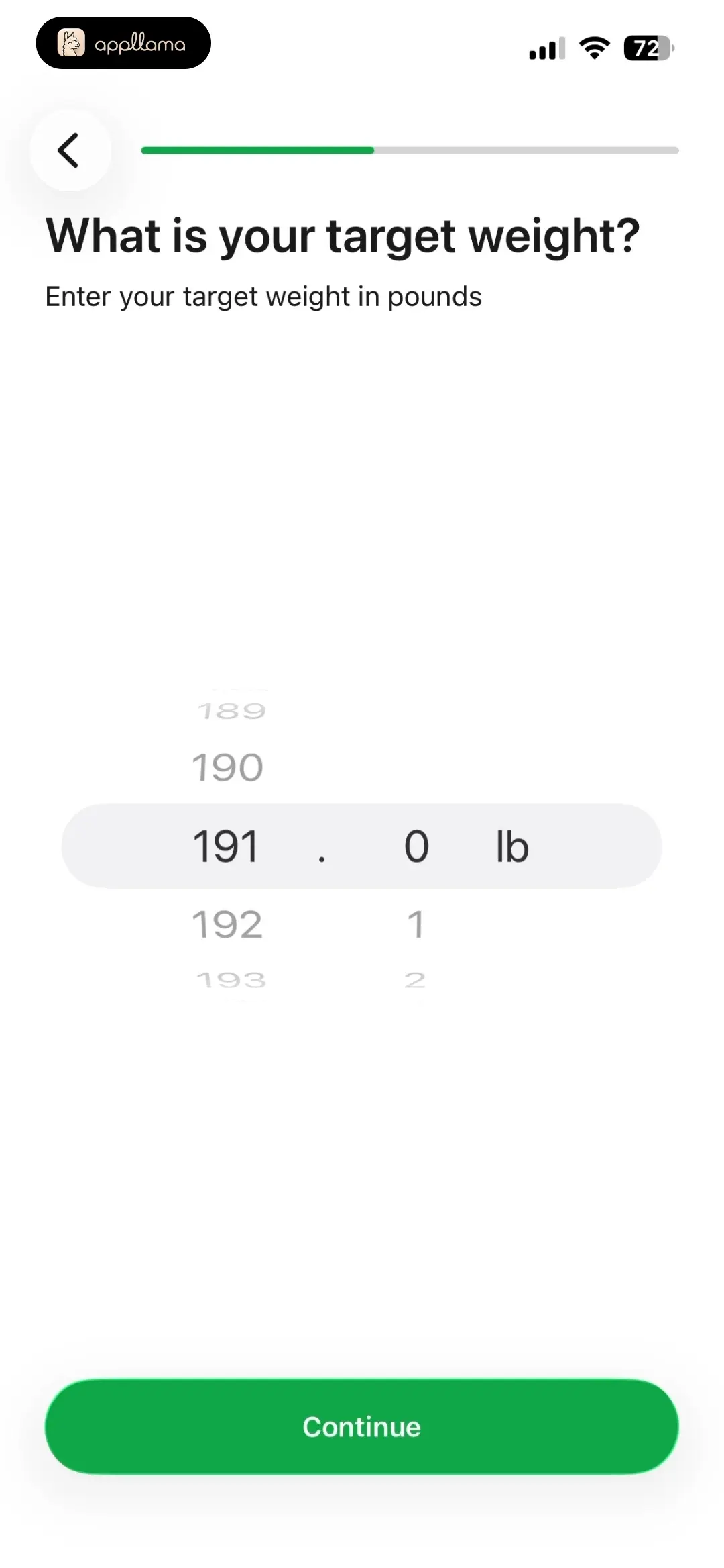 Target Weight