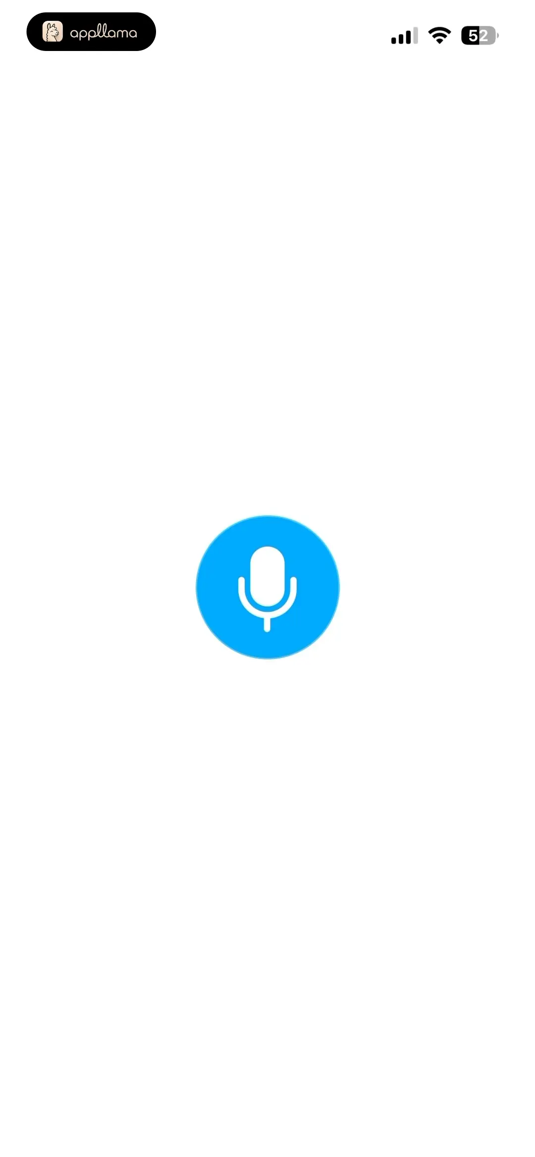 Voice Capture Idle