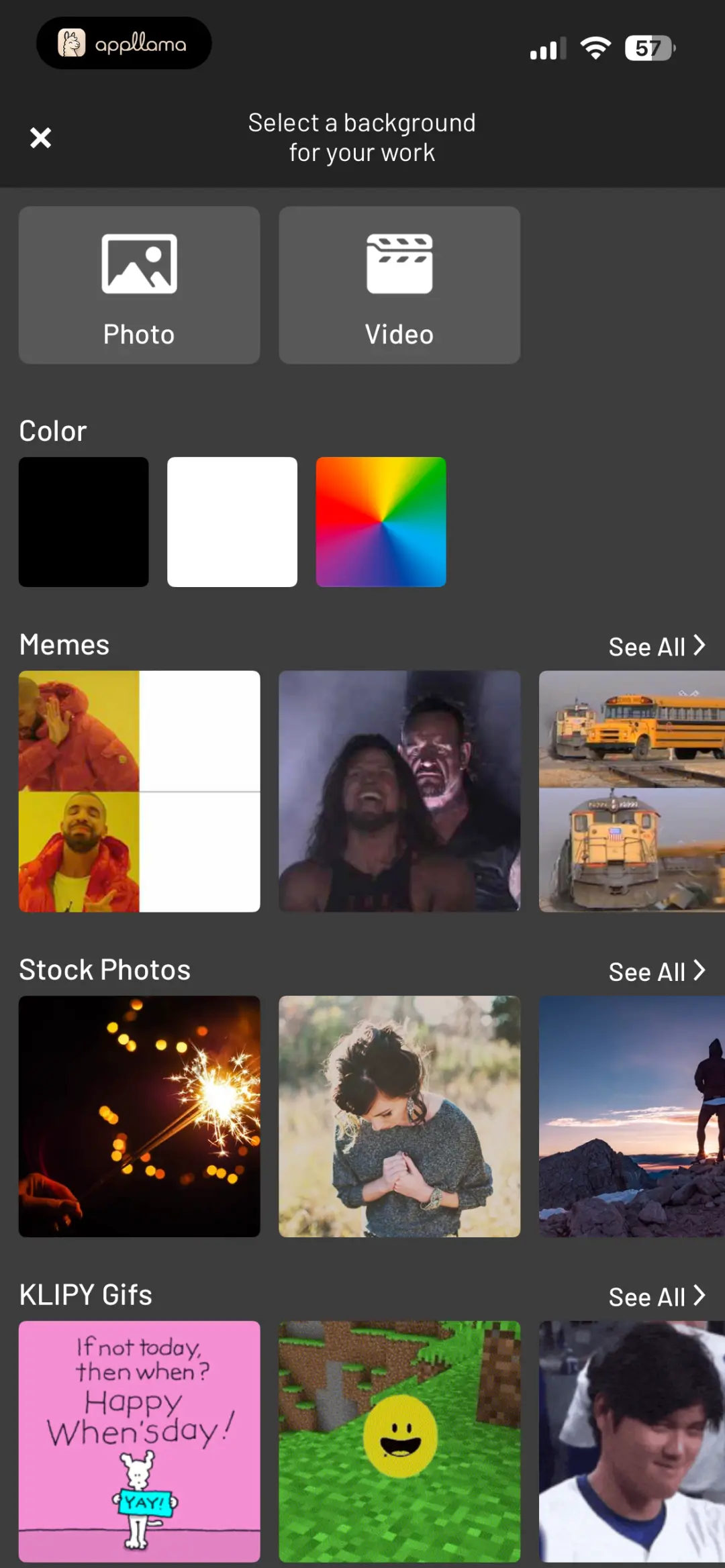 Background Picker
