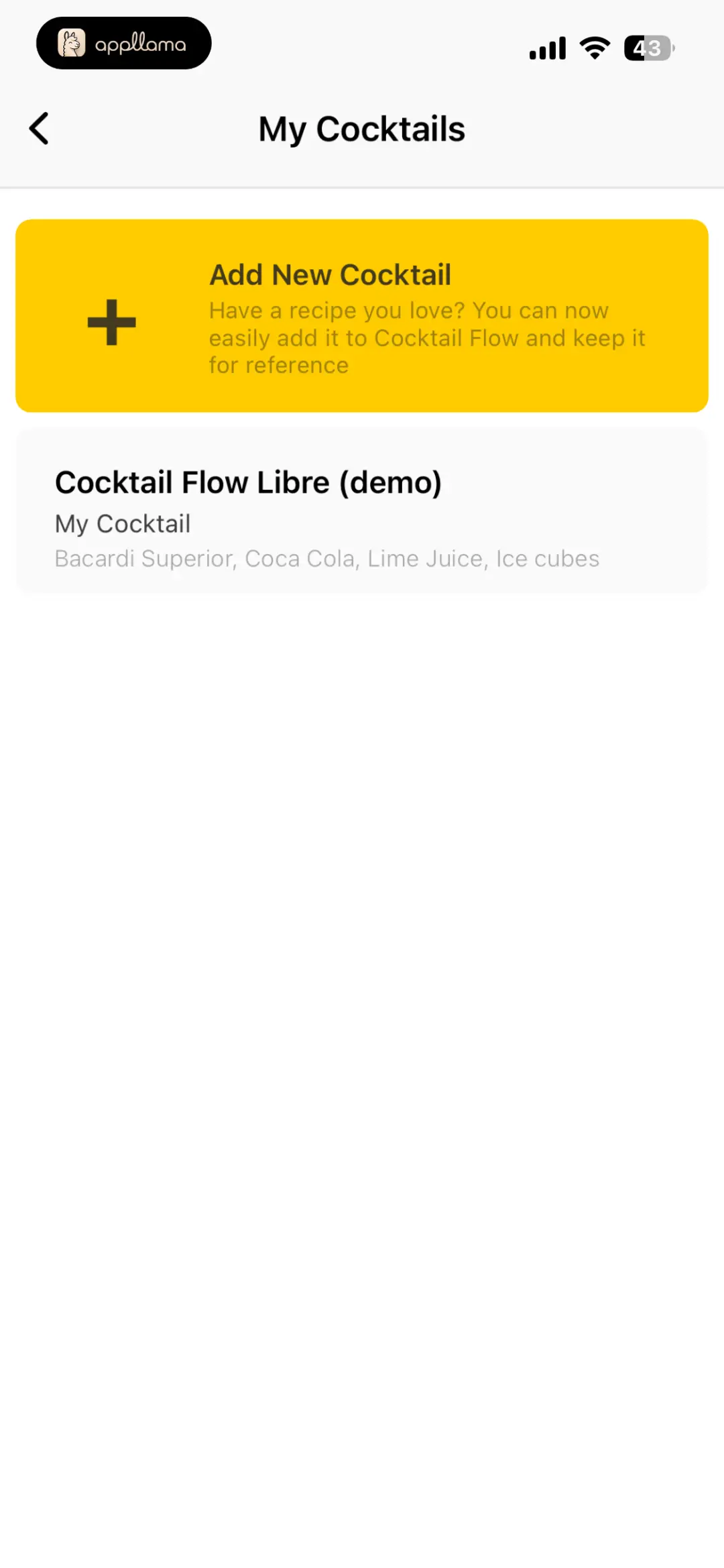 My Cocktails